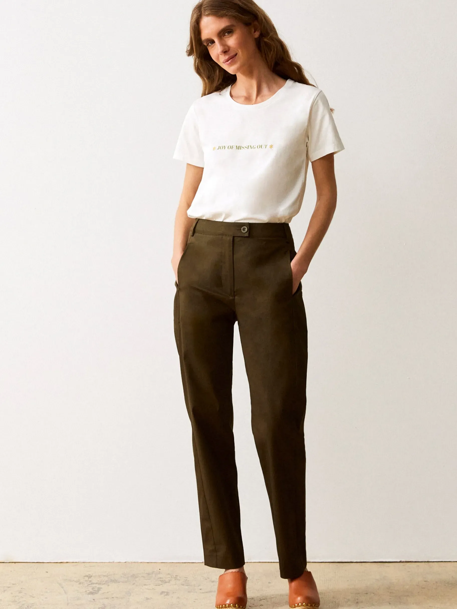 BENSIMON Pantalons<Pantalon hank KAKI