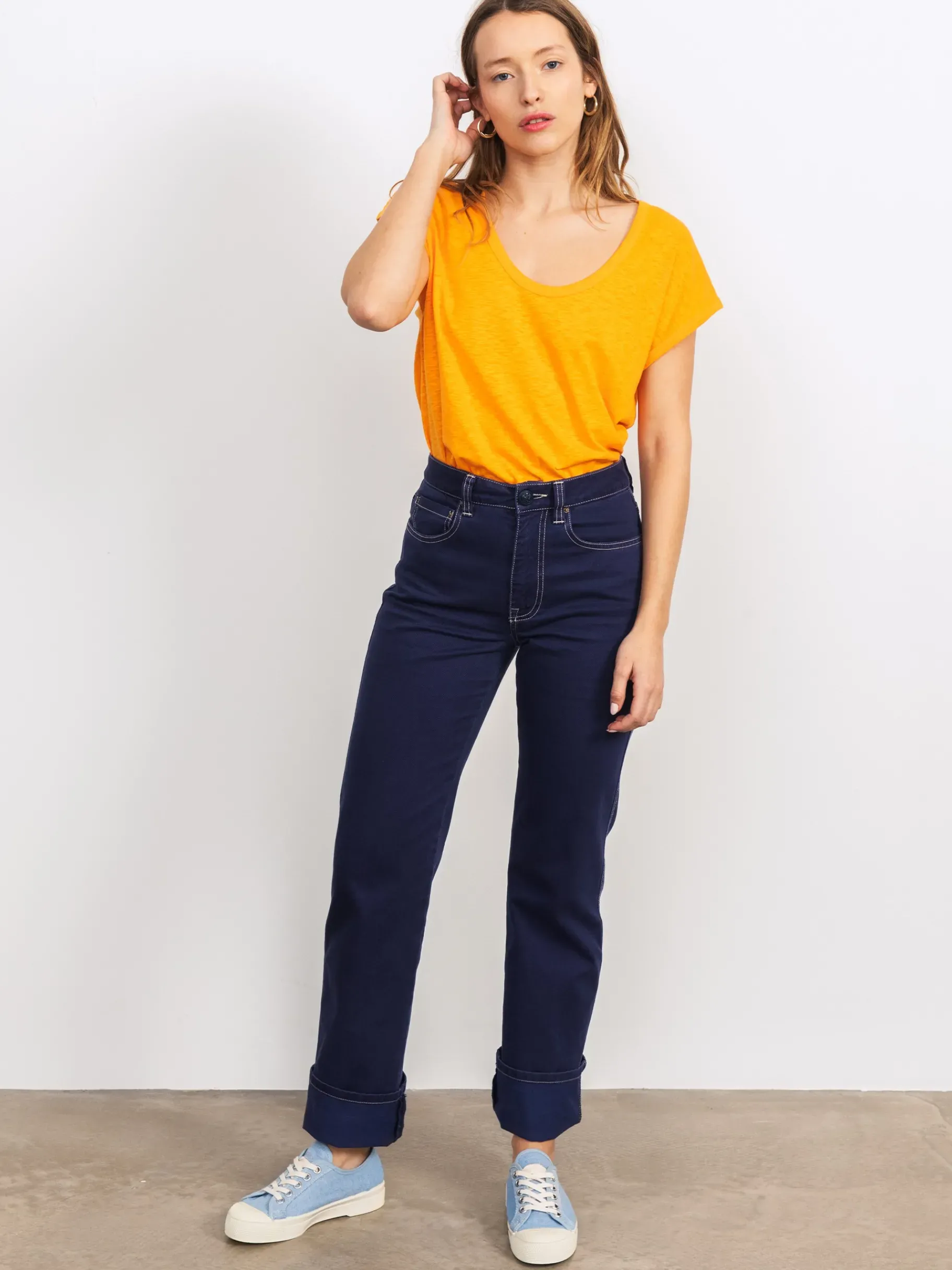 BENSIMON Pantalons<Pantalon herve INDIGO