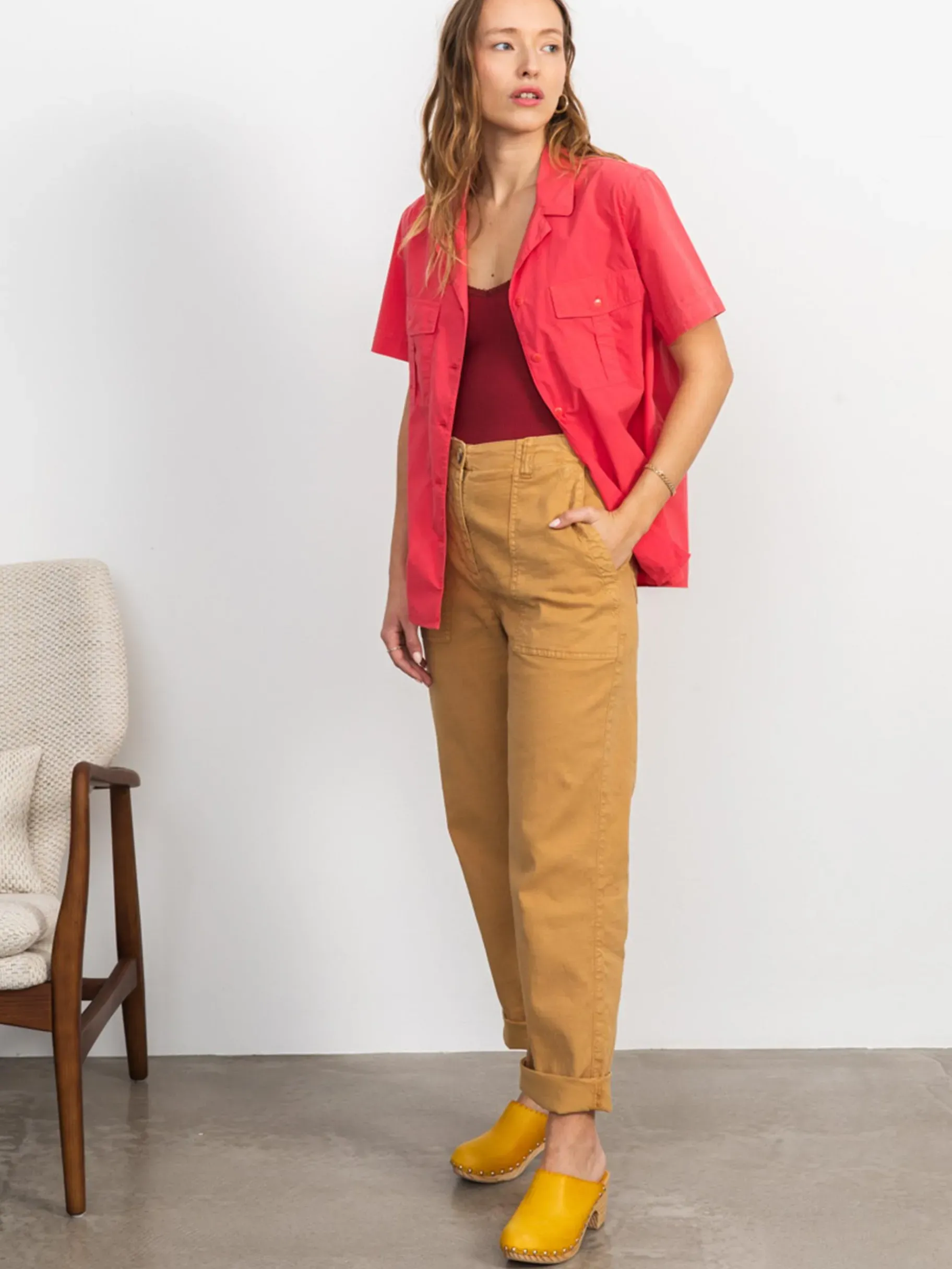 BENSIMON Pantalons<Pantalon hugues DUNE