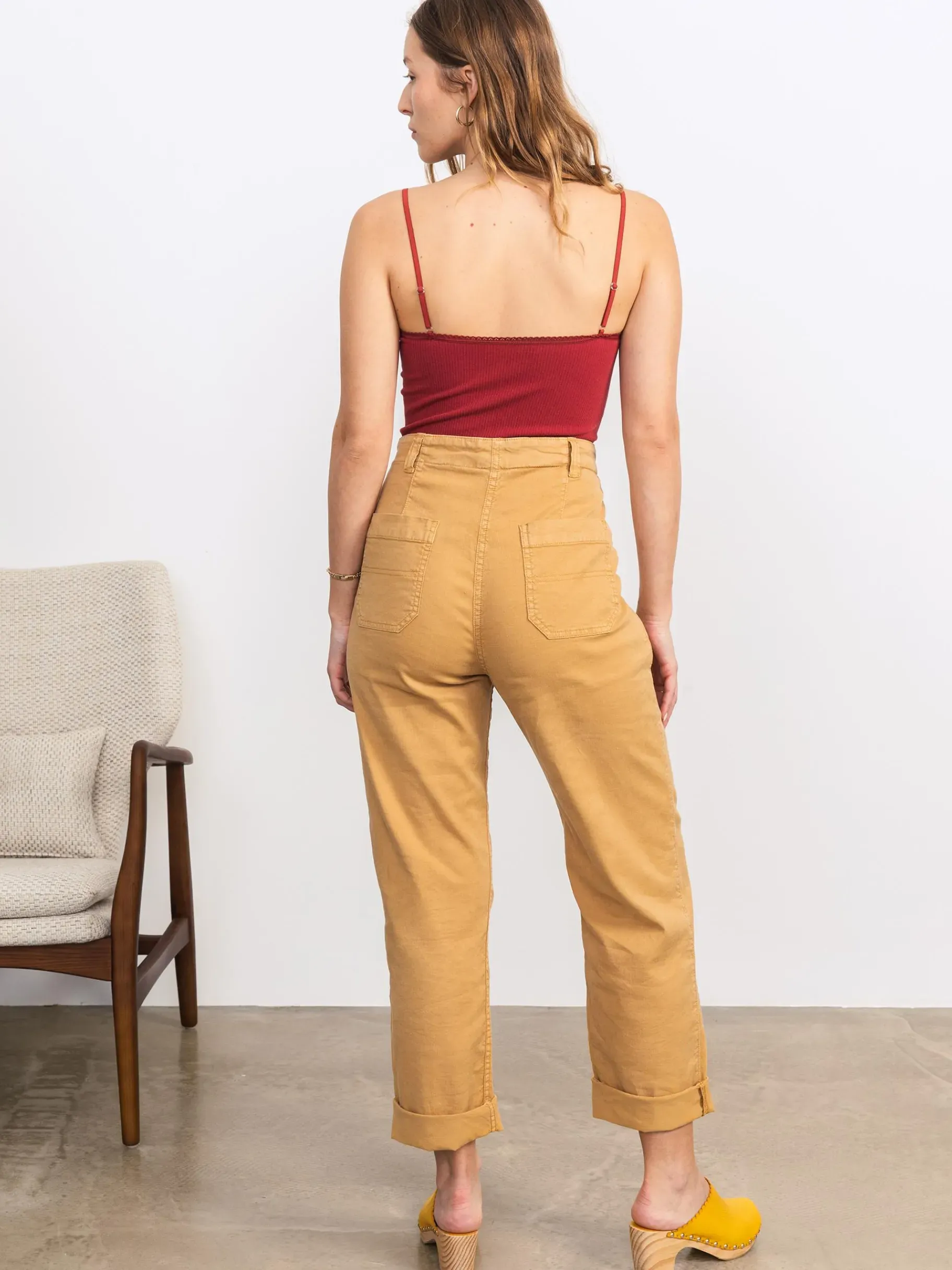 BENSIMON Pantalons<Pantalon hugues DUNE