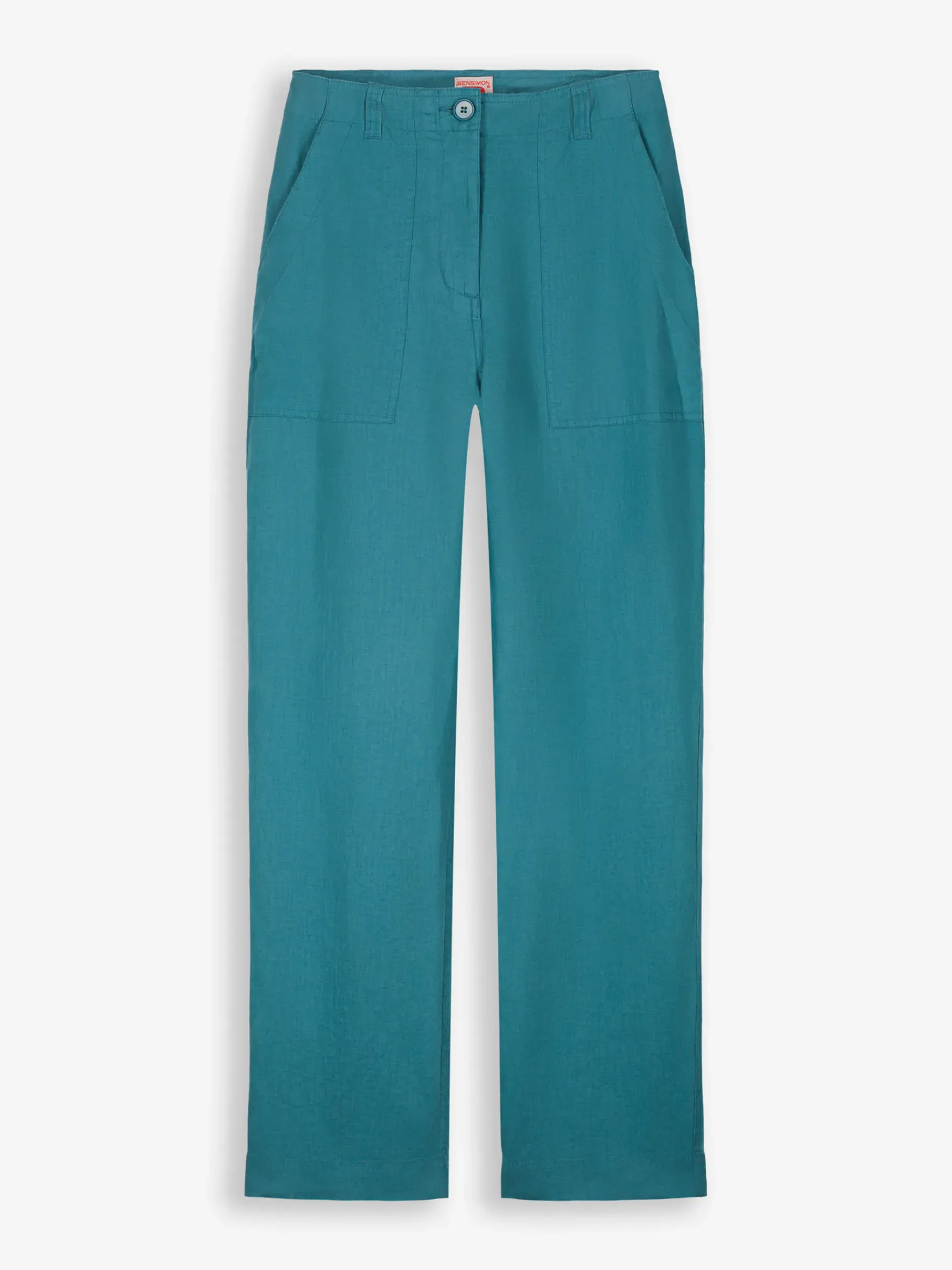 BENSIMON Pantalons<Pantalon hugues BLEU PETROLE