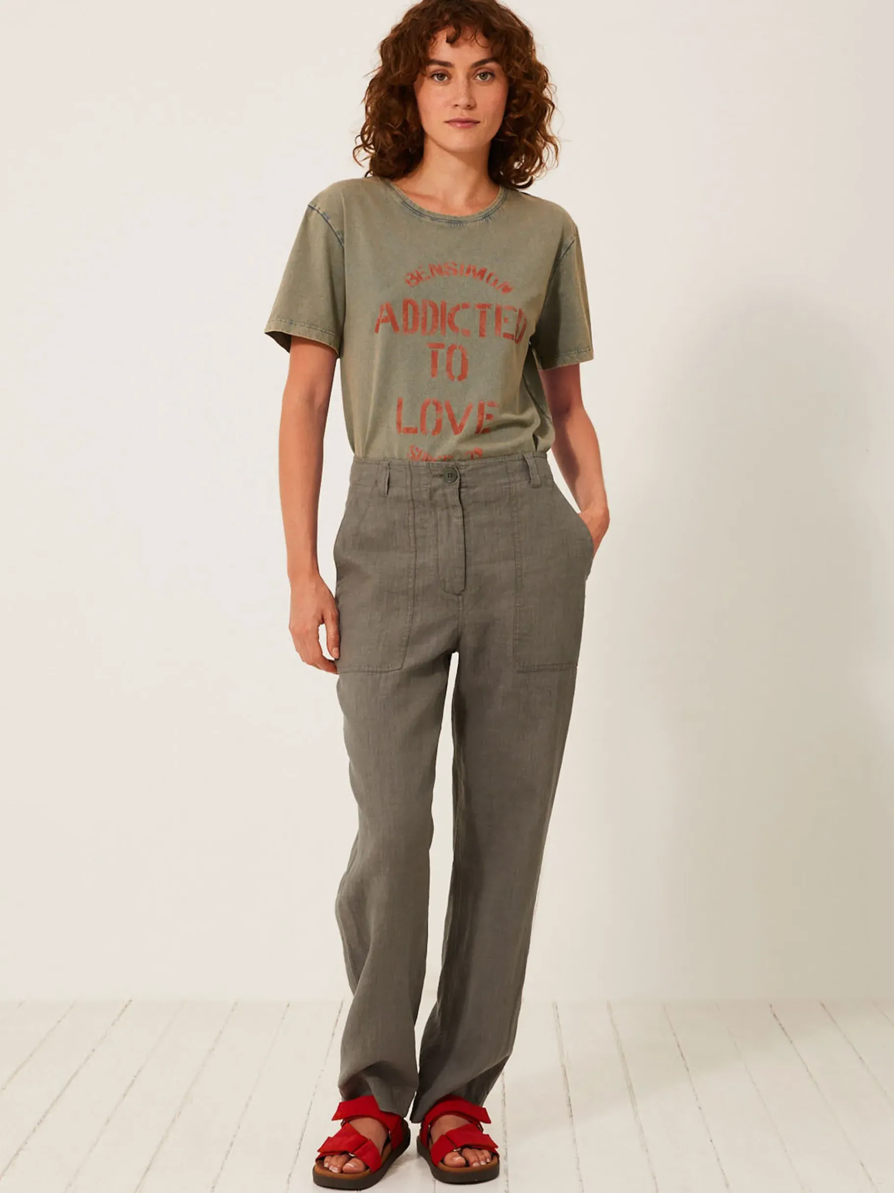 BENSIMON Pantalons<Pantalon hugues PLOMB