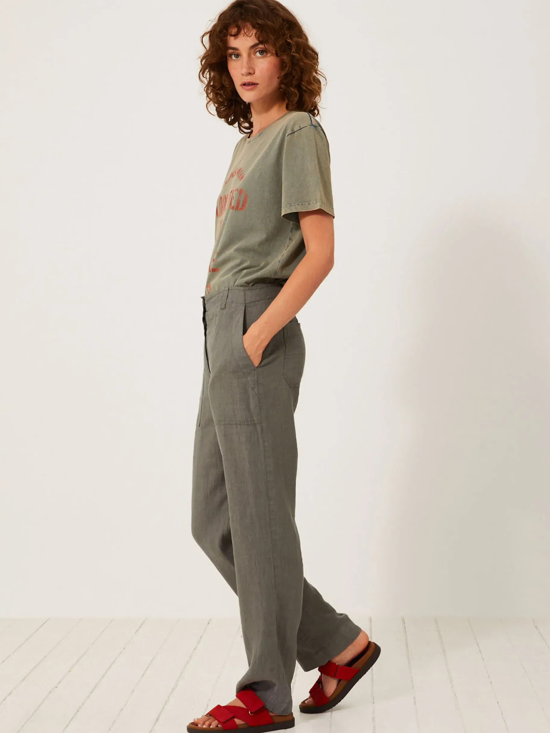 BENSIMON Pantalons<Pantalon hugues PLOMB
