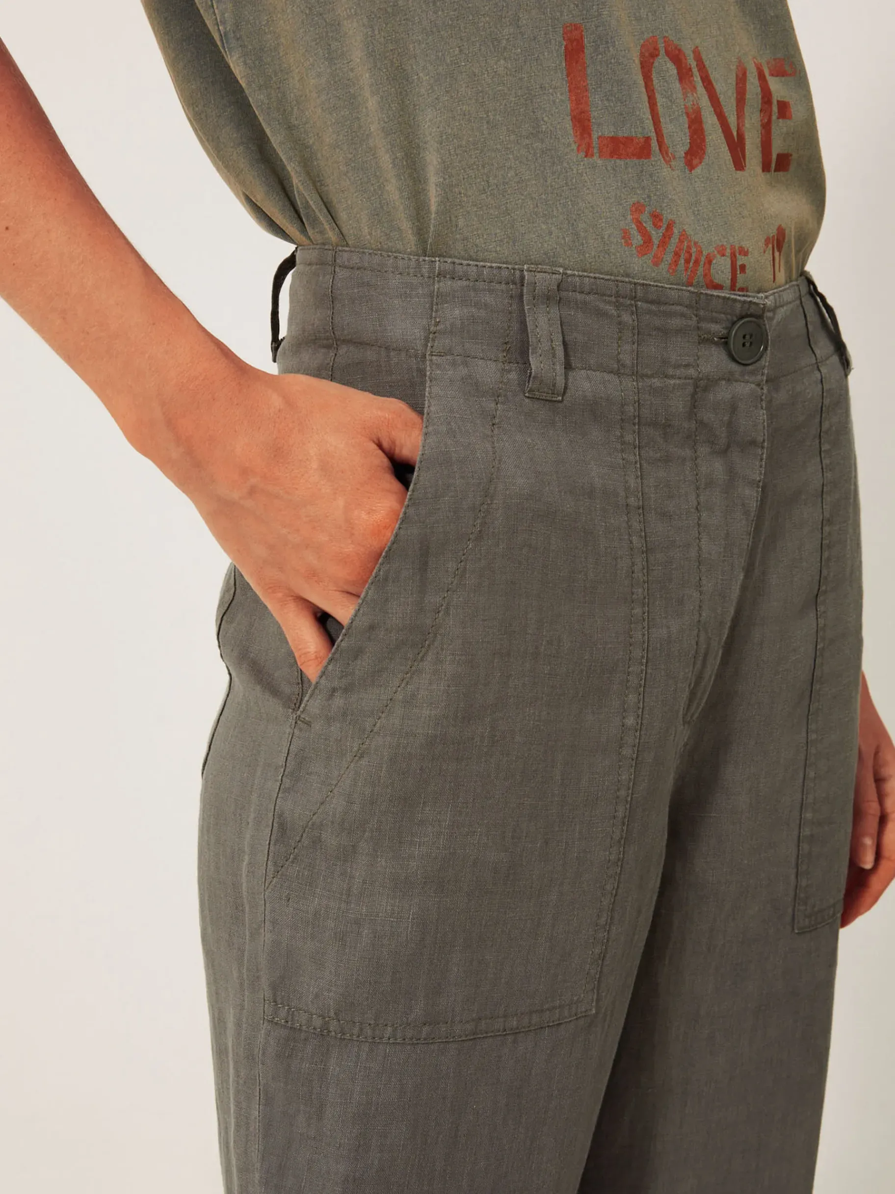BENSIMON Pantalons<Pantalon hugues PLOMB