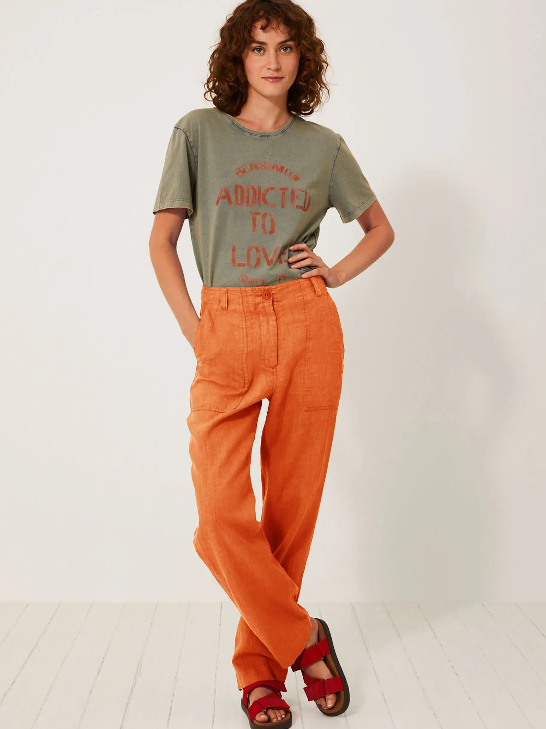BENSIMON Pantalons<Pantalon hugues TERRACOTTA
