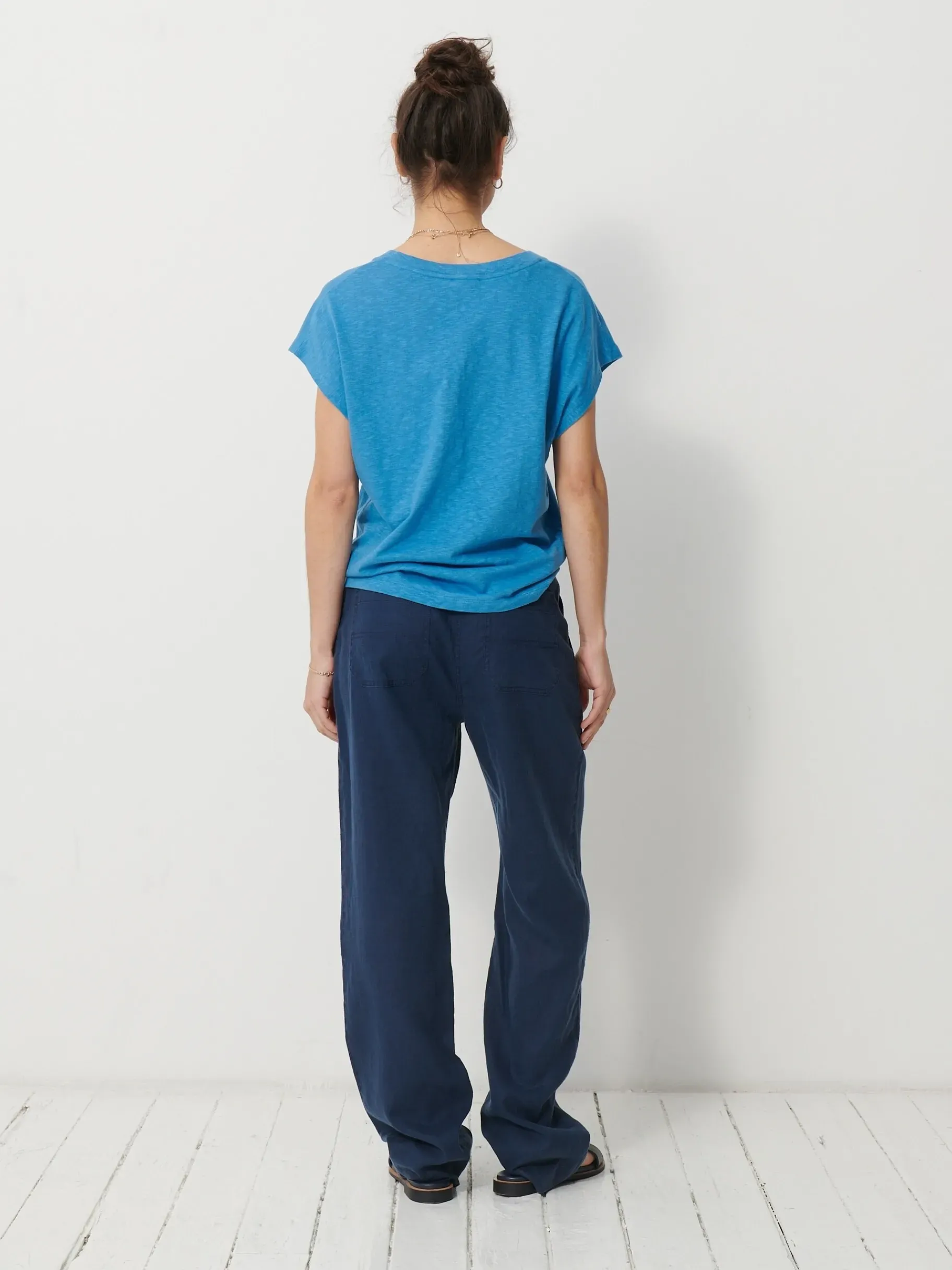 BENSIMON Pantalons<Pantalon hugues MARINE