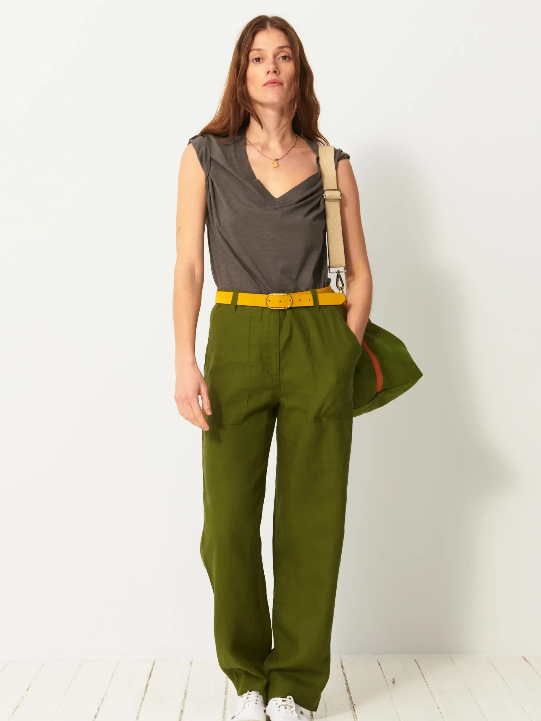 BENSIMON Pantalons<Pantalon hugues CYPRES