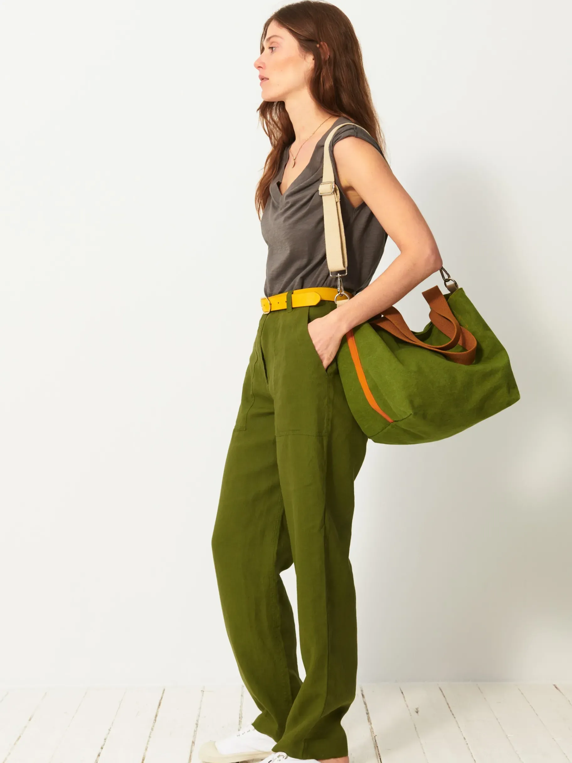 BENSIMON Pantalons<Pantalon hugues CYPRES