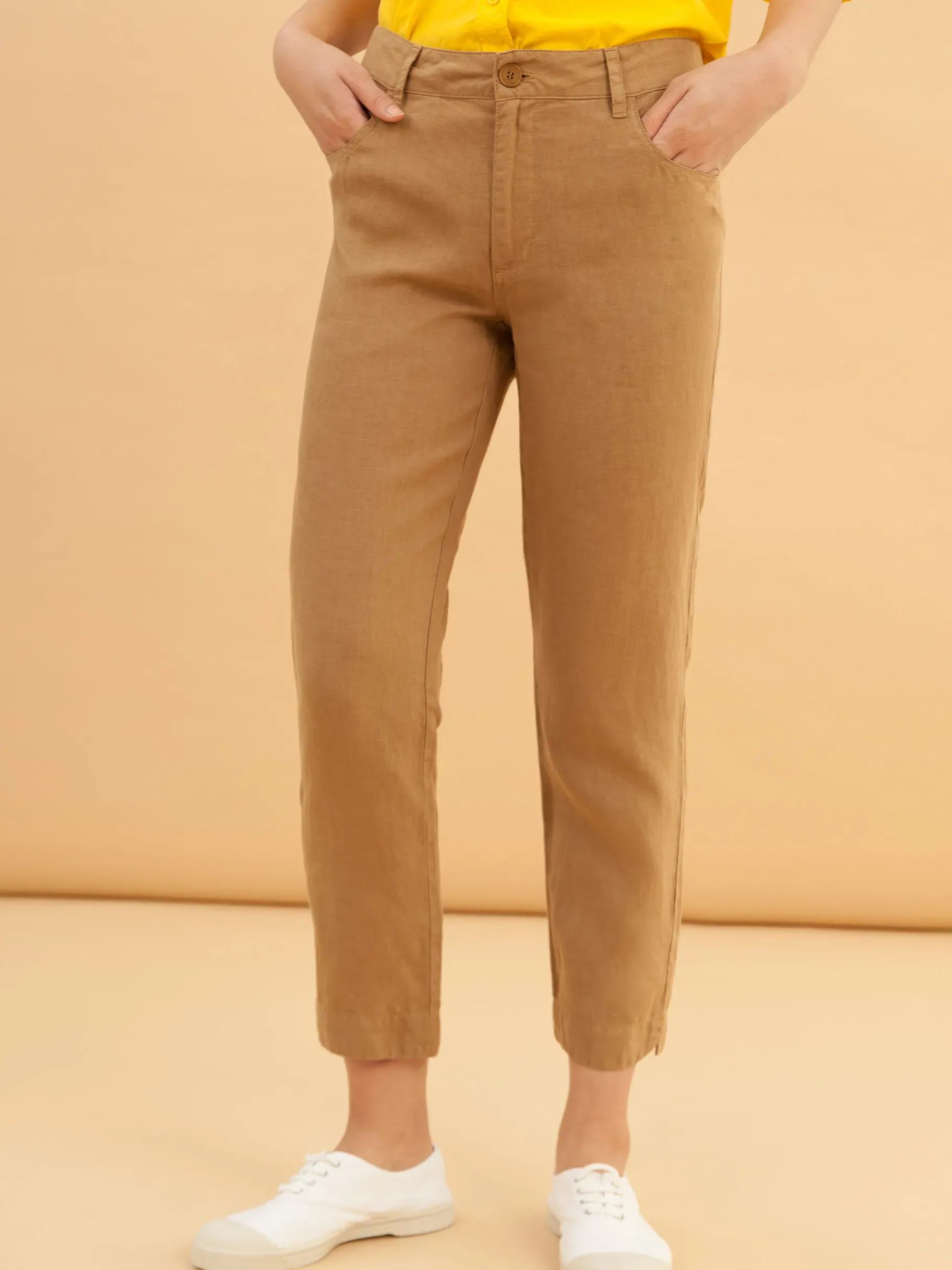 BENSIMON Pantalons<Pantalon ipanema TABAC