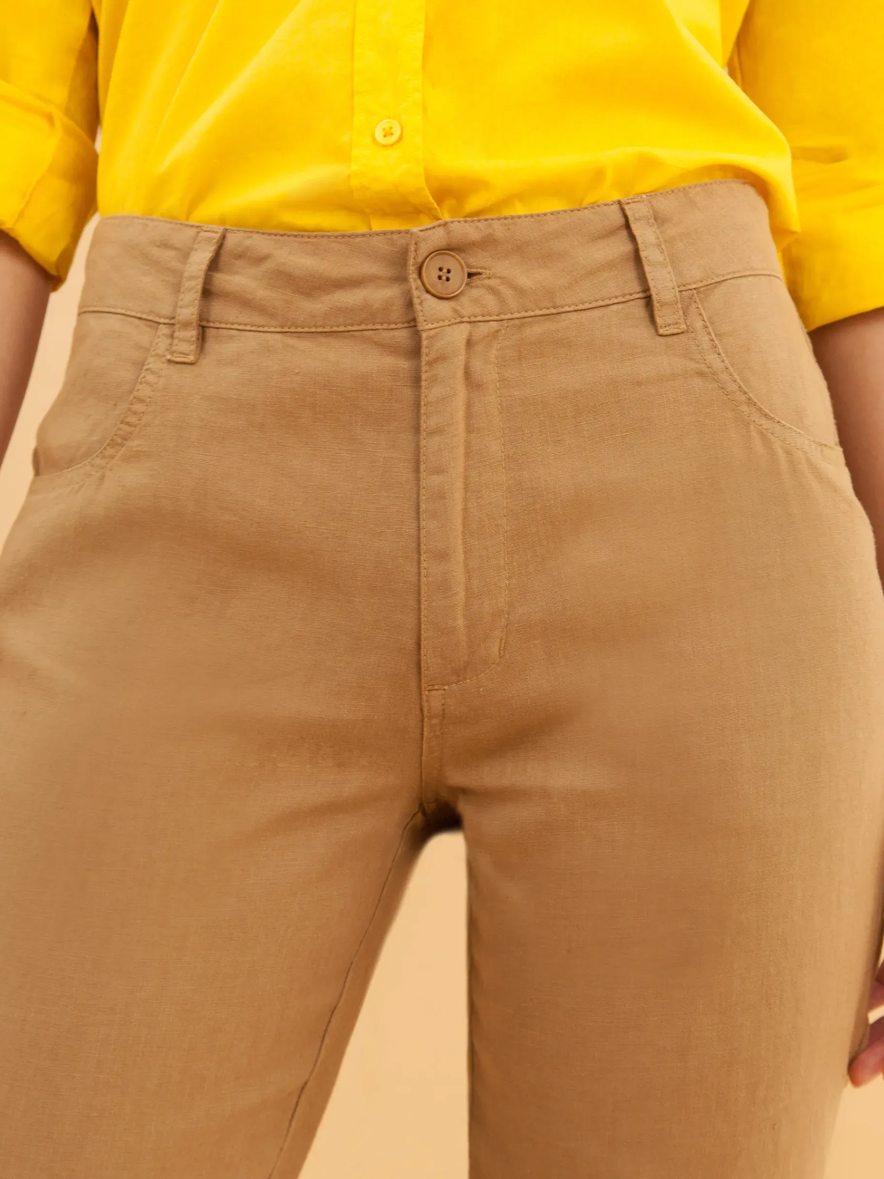 BENSIMON Pantalons<Pantalon ipanema TABAC