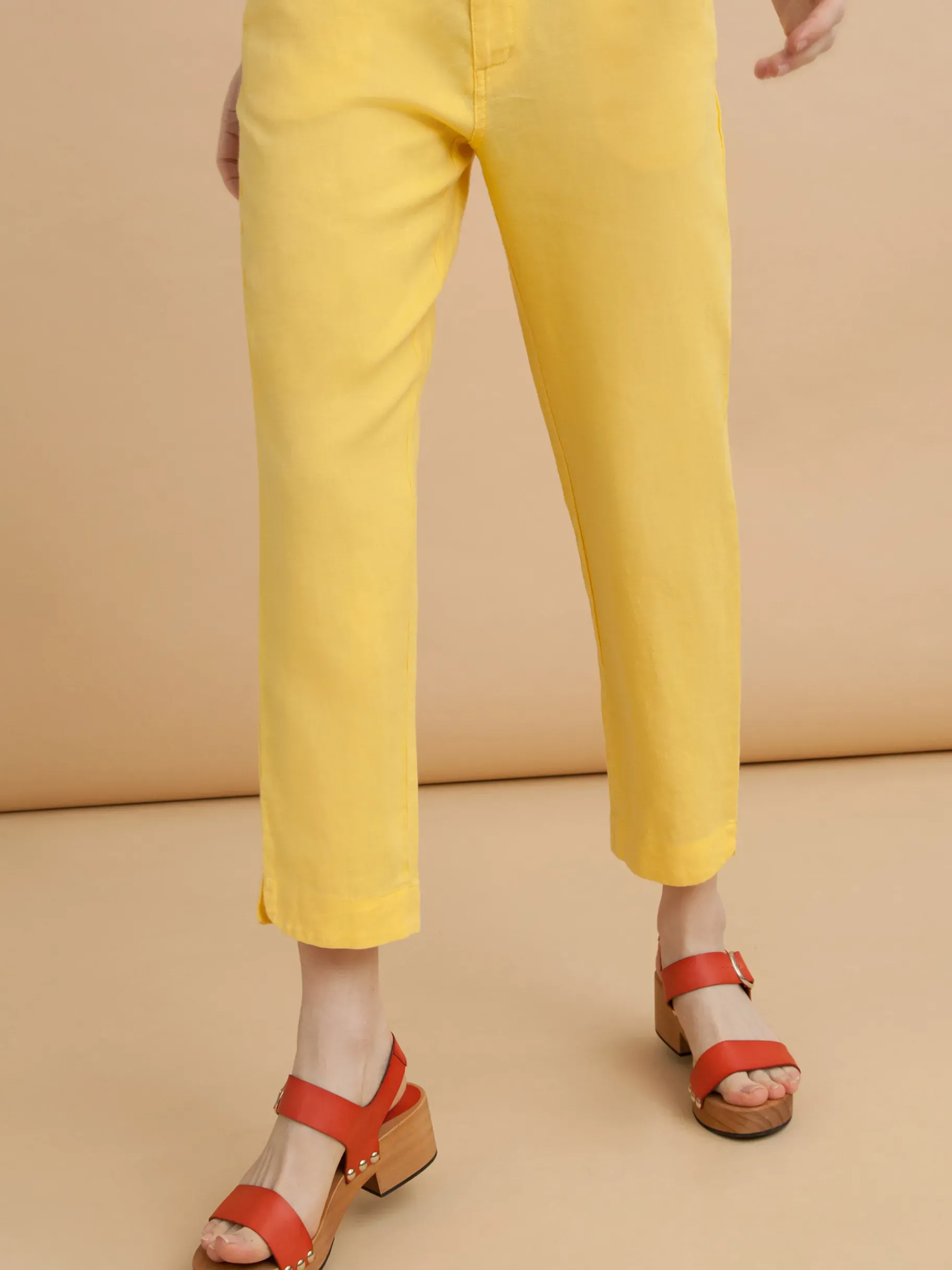 BENSIMON Pantalons<Pantalon ipanema JAUNE