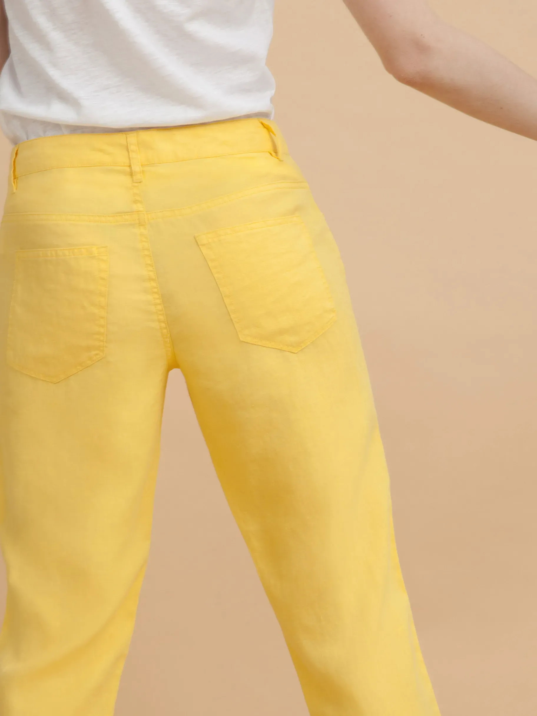 BENSIMON Pantalons<Pantalon ipanema JAUNE