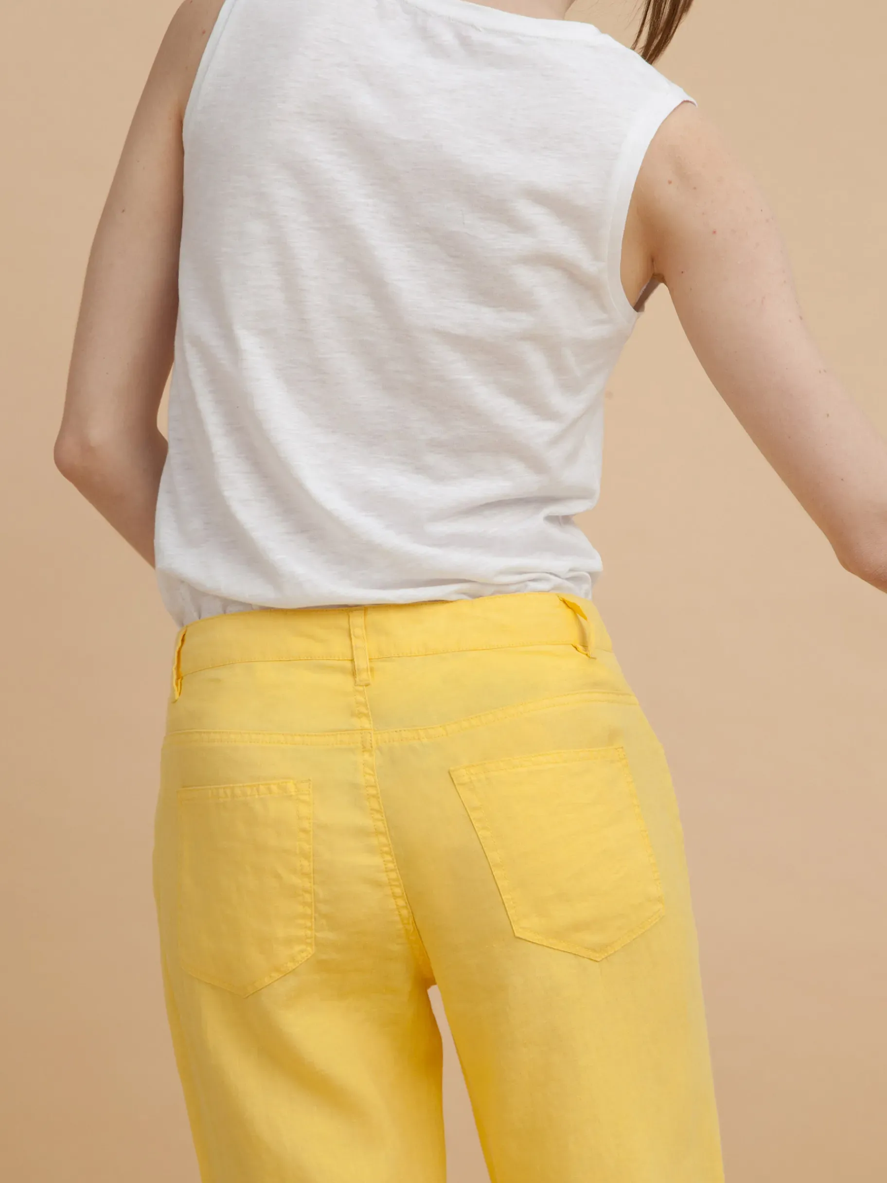BENSIMON Pantalons<Pantalon ipanema JAUNE