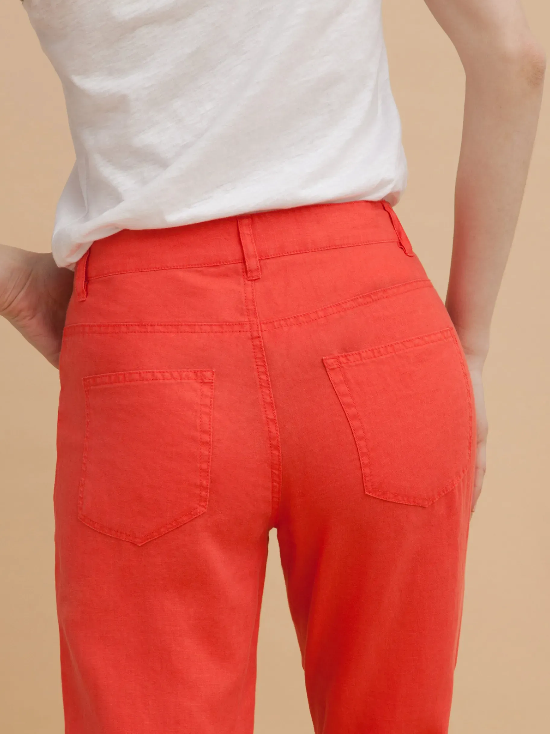 BENSIMON Pantalons<Pantalon ipanema COQUELICOT