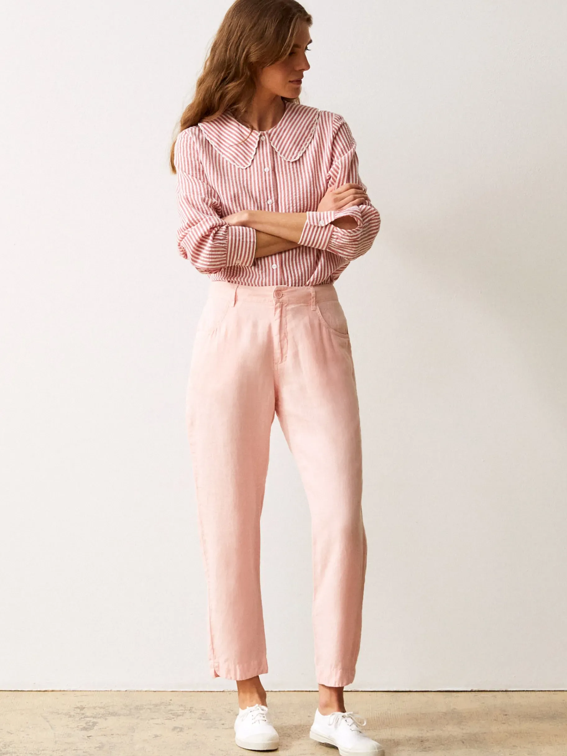 BENSIMON Pantalons<Pantalon ipanema ROSE LEGER