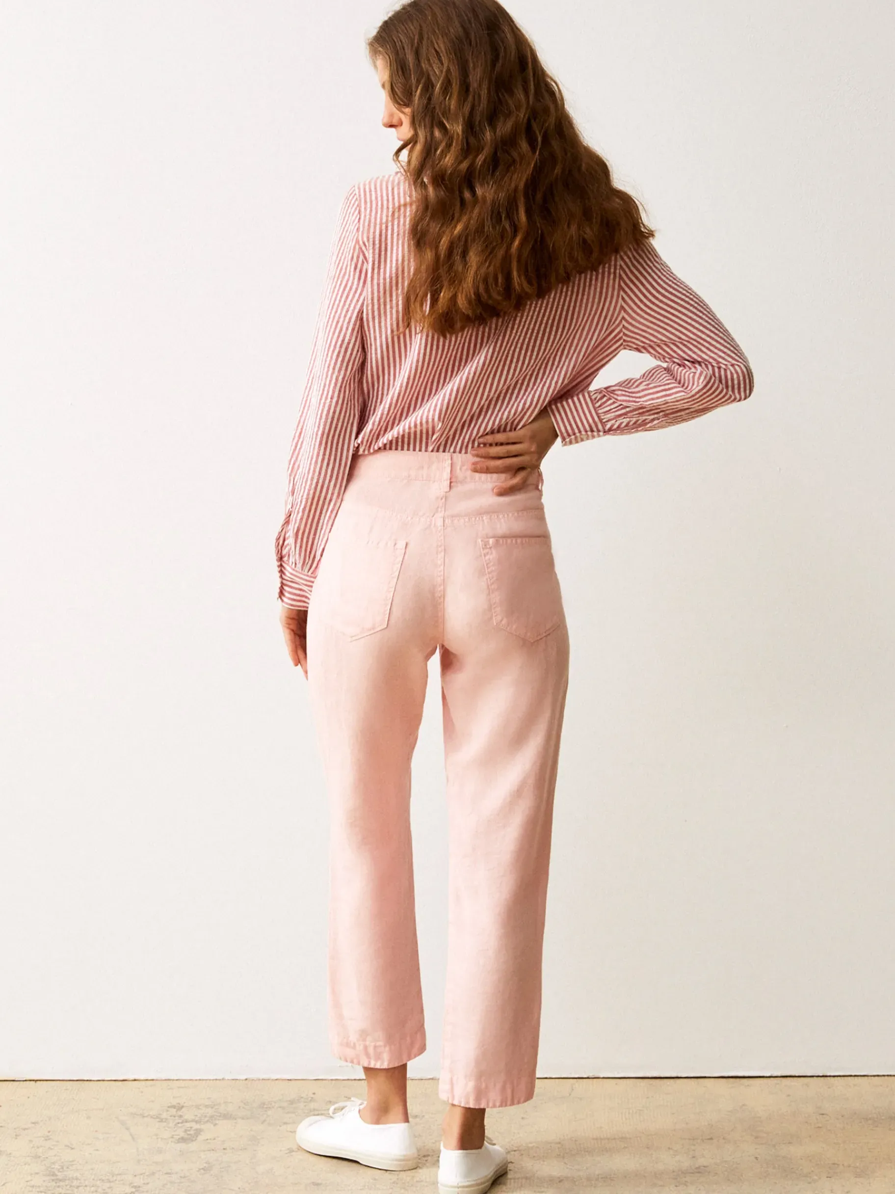 BENSIMON Pantalons<Pantalon ipanema ROSE LEGER