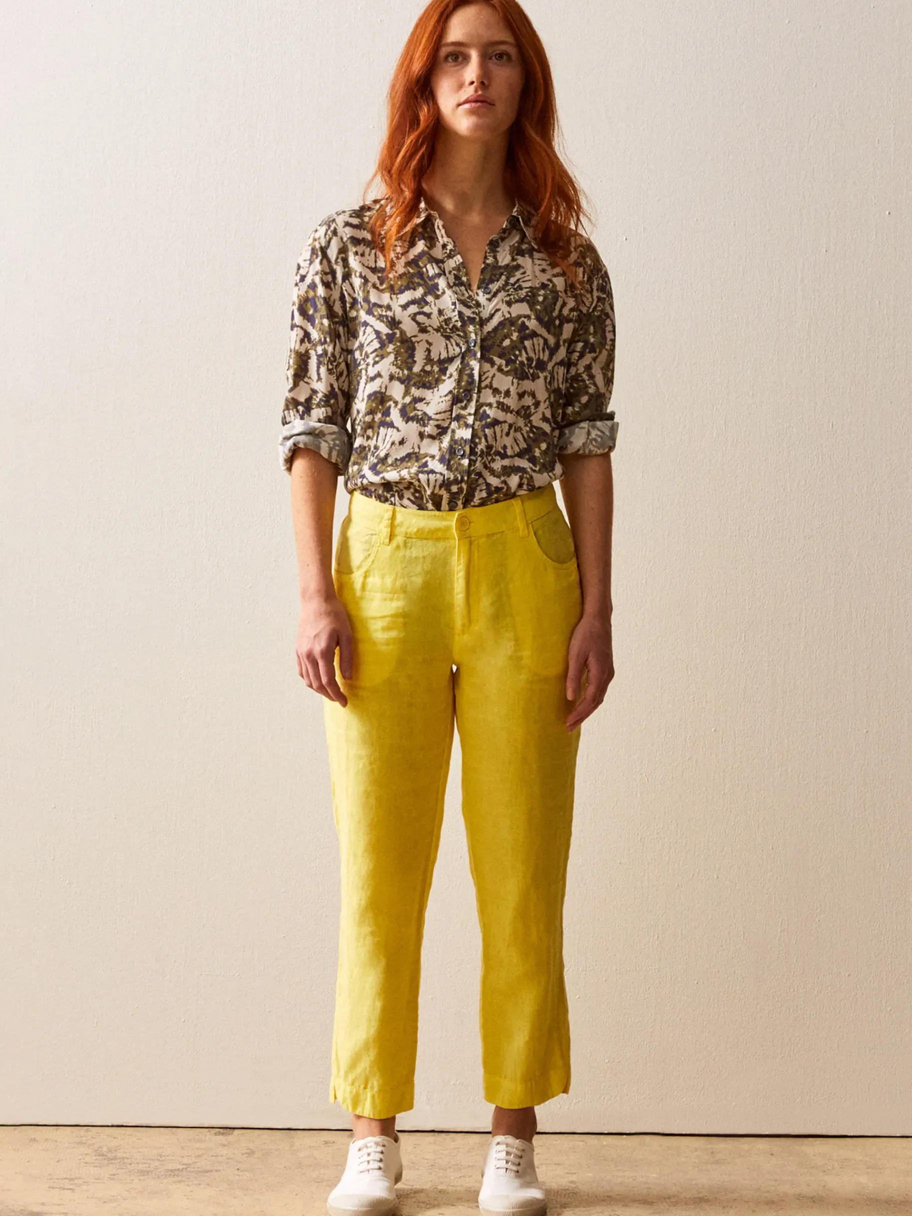 BENSIMON Pantalons<Pantalon ipanema CITRON