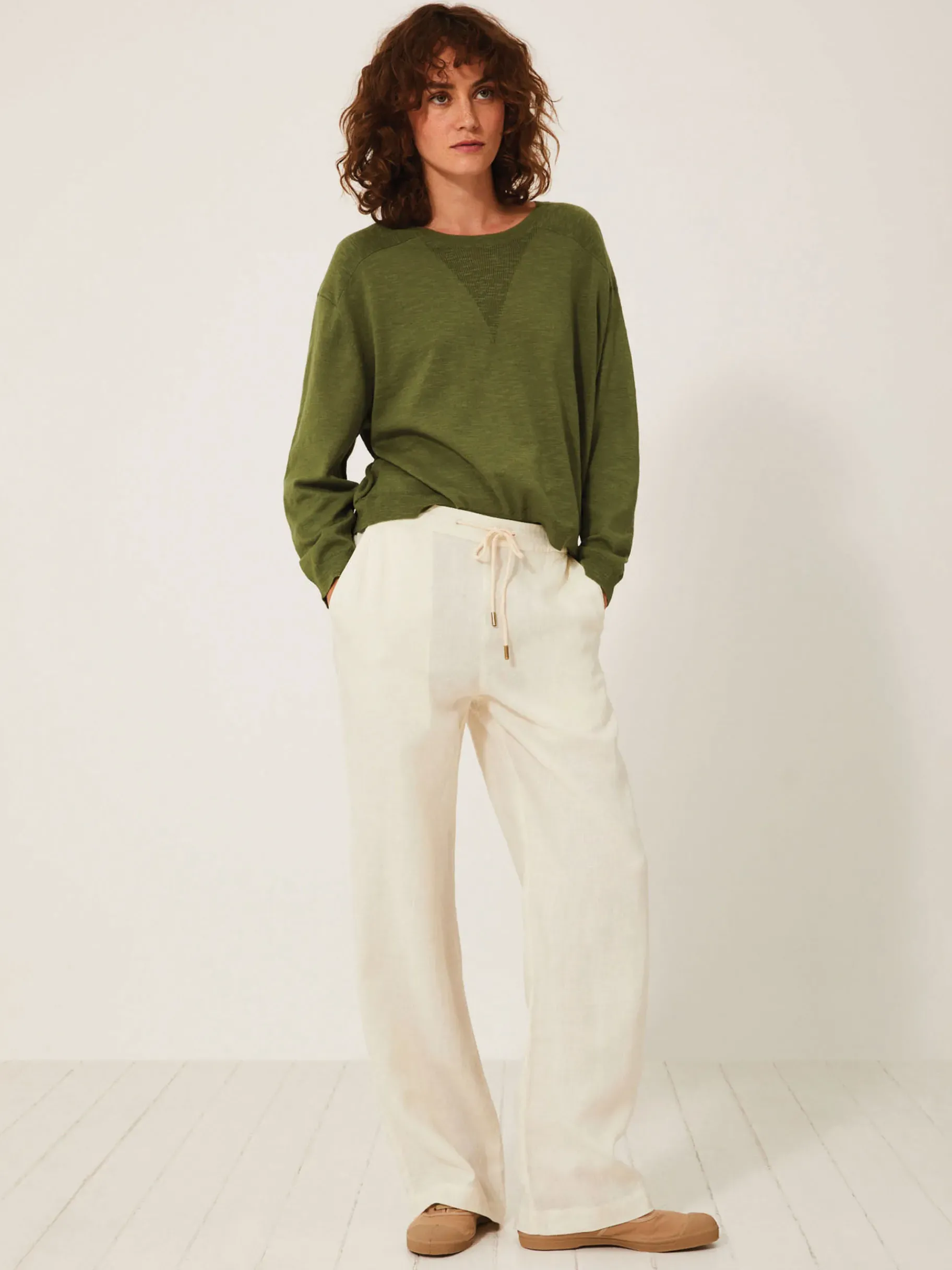 BENSIMON Pantalons<Pantalon kybele ECRU