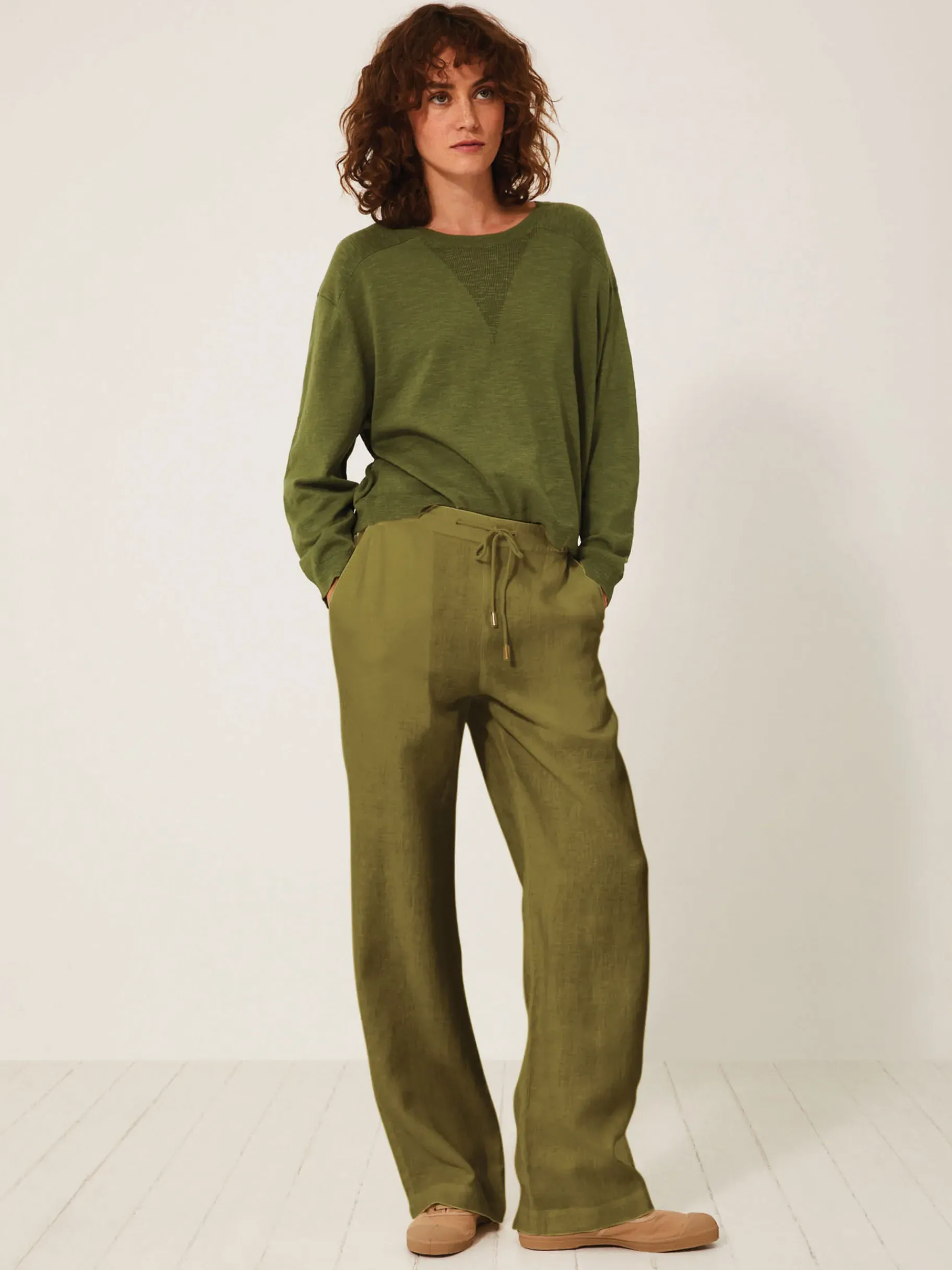 BENSIMON Pantalons<Pantalon kybele OLIVE