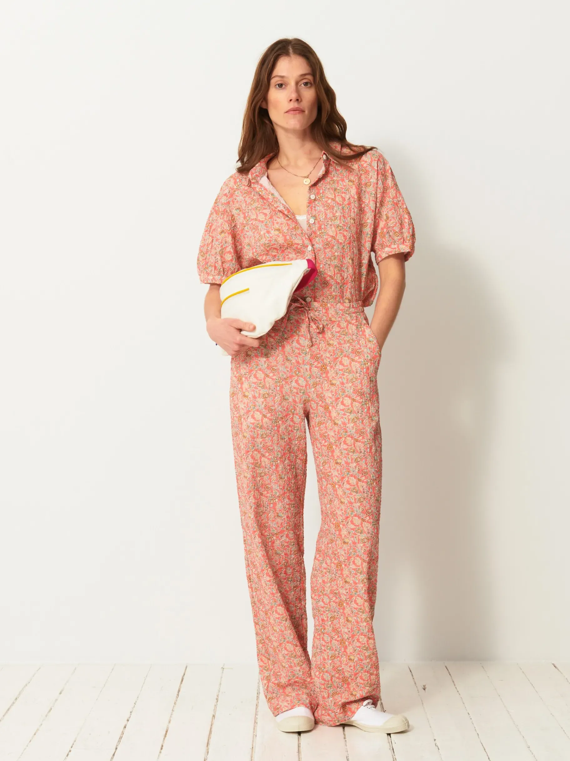 BENSIMON Pantalons<Pantalon kybele FLAMINGO