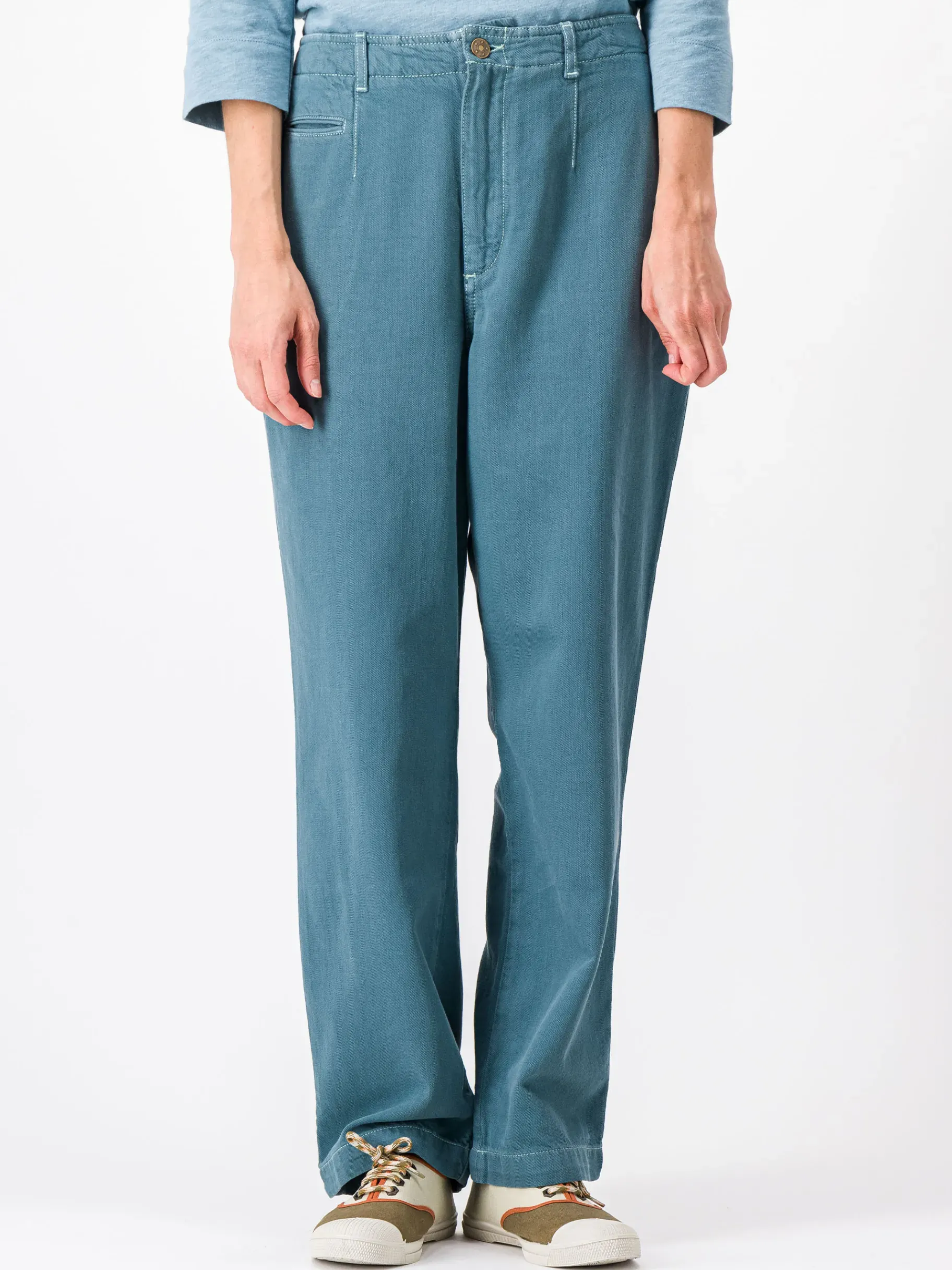 BENSIMON Pantalons<Pantalon liam AZUR