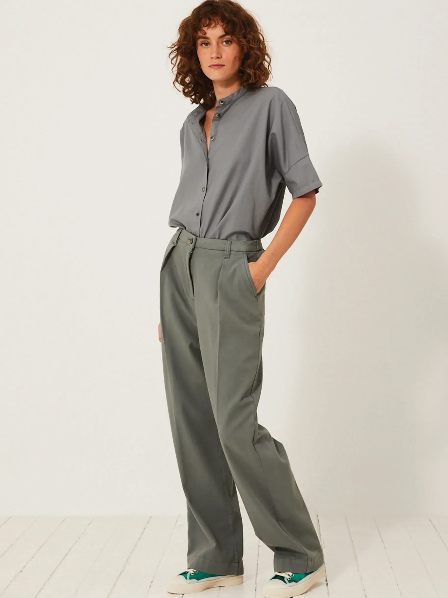BENSIMON Pantalons<Pantalon lisandro ARDOISE