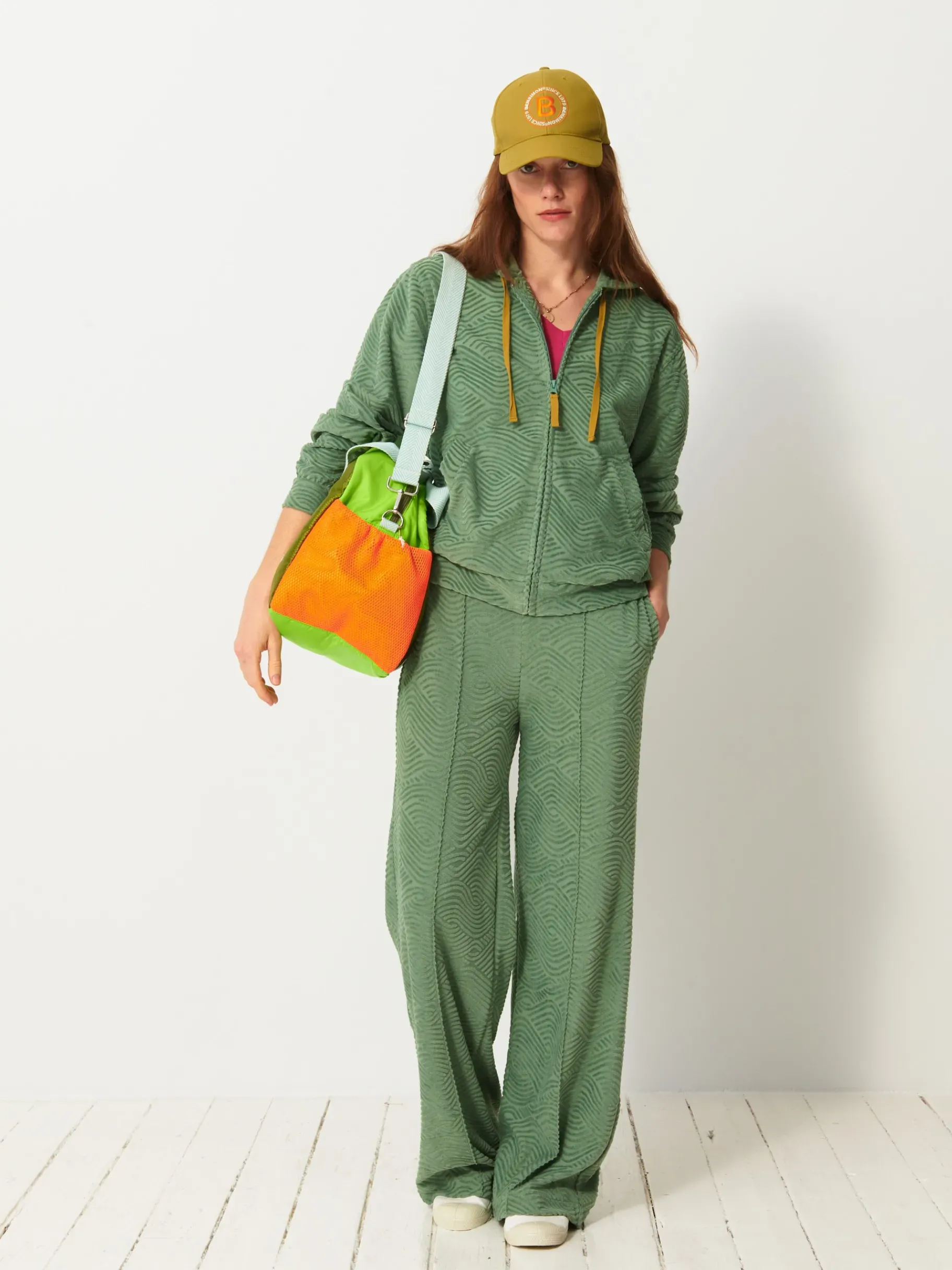 BENSIMON Pantalons<Pantalon luckylon SAUGE