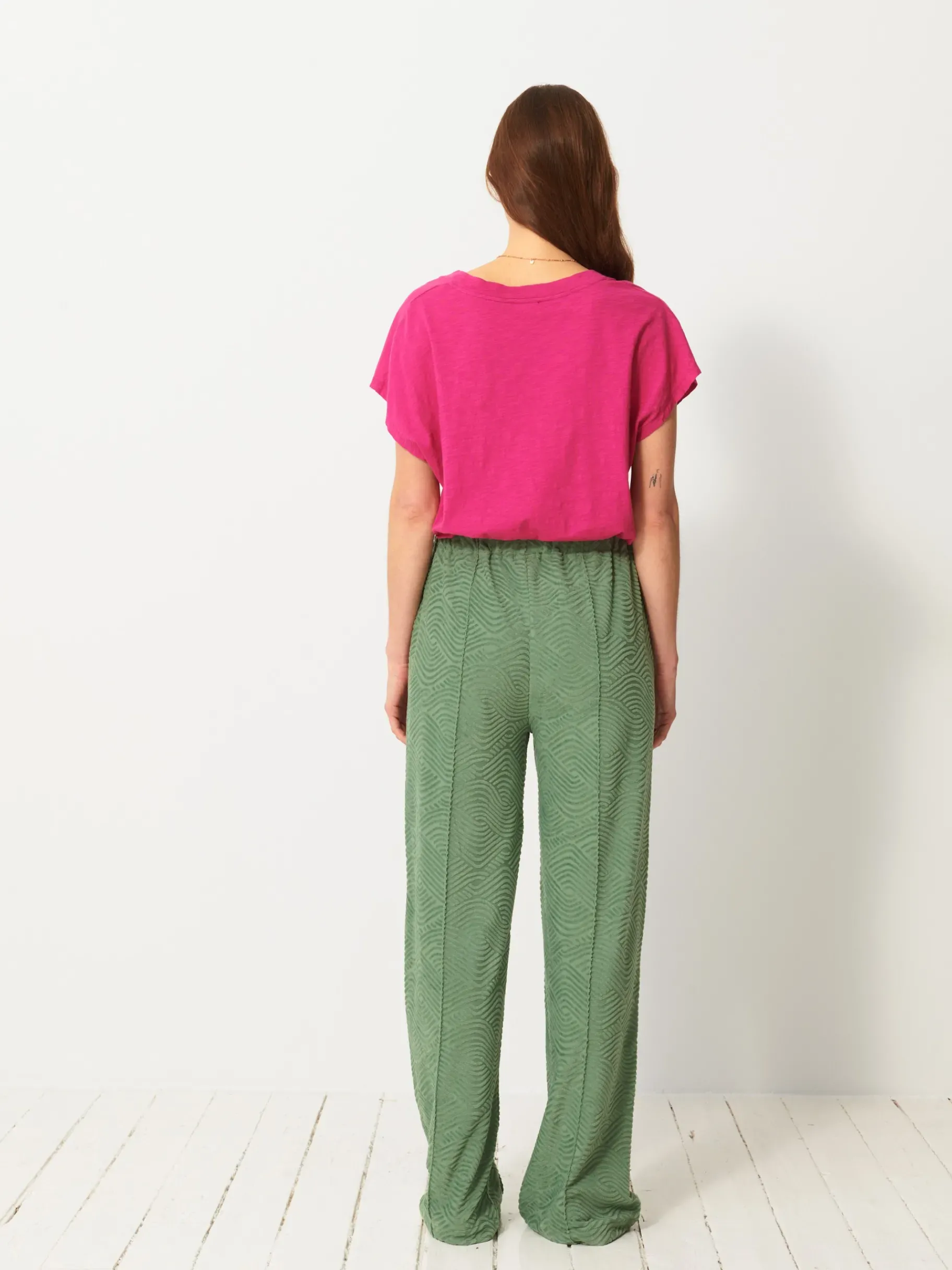 BENSIMON Pantalons<Pantalon luckylon SAUGE
