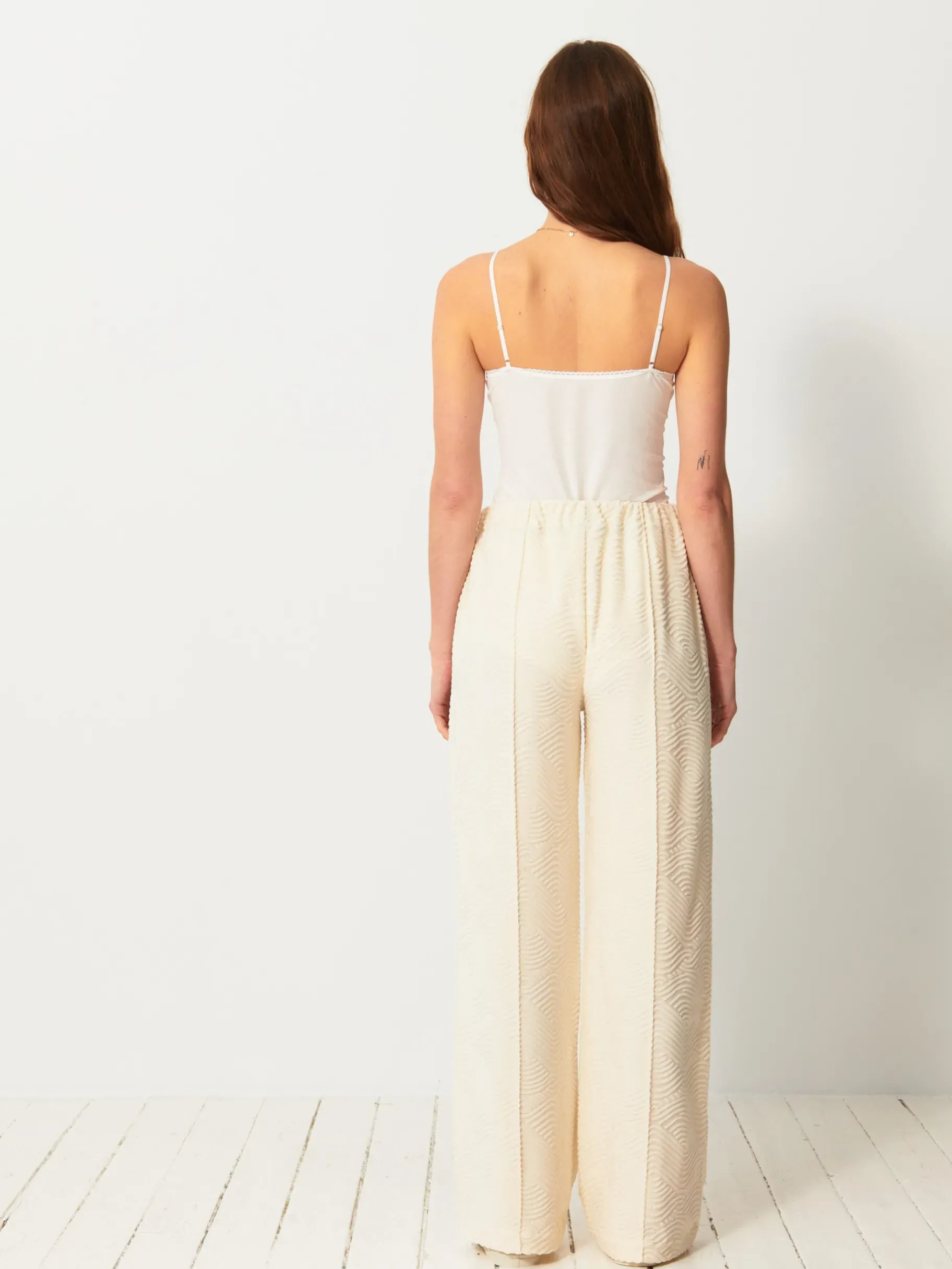 BENSIMON Pantalons<Pantalon luckylon IVOIRE