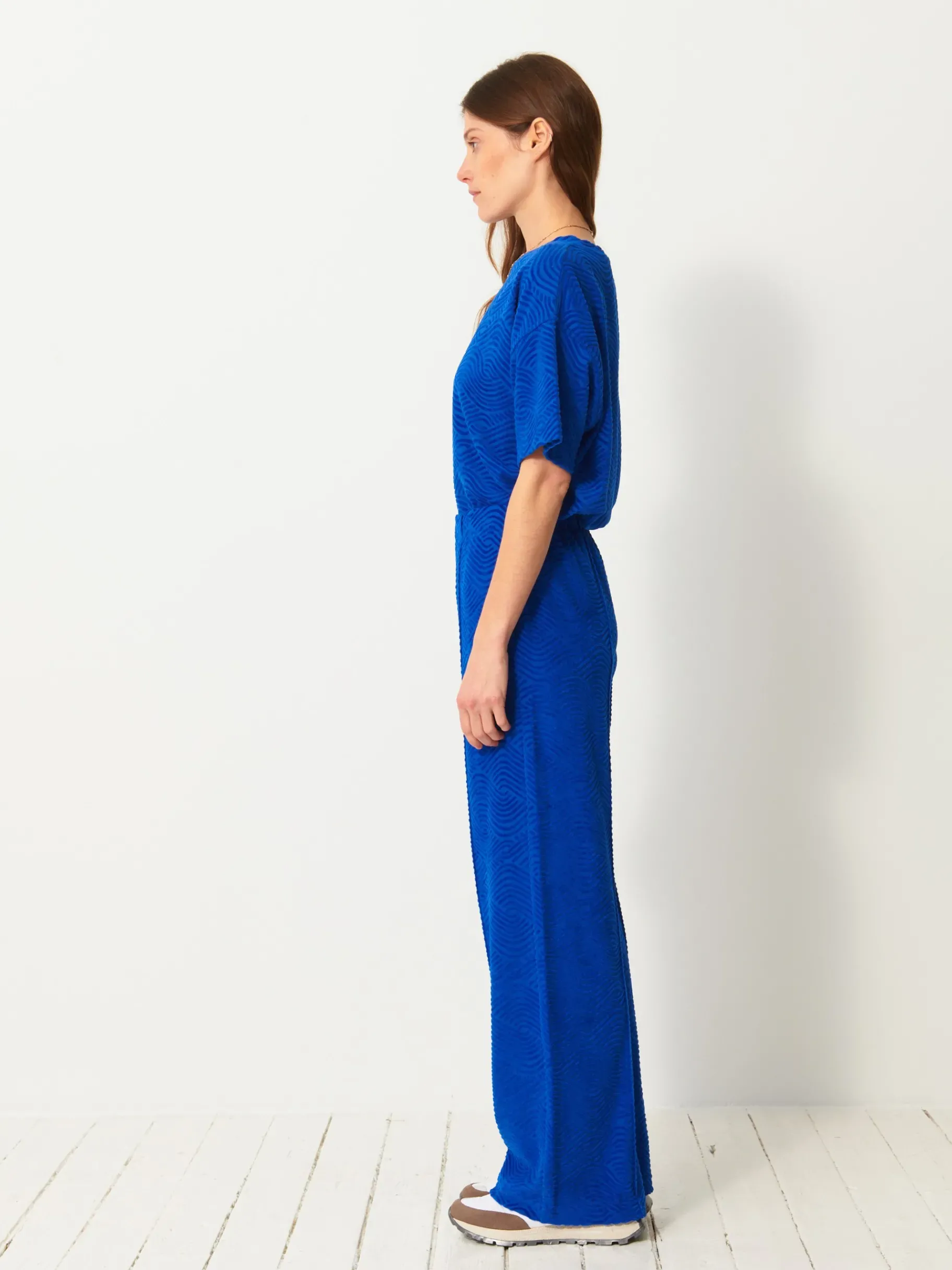 BENSIMON Pantalons<Pantalon luckylon BLEU VIF