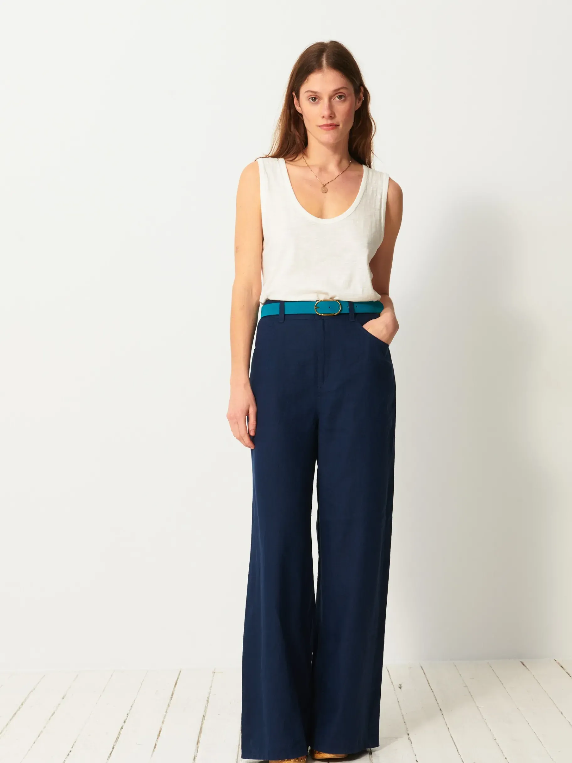 BENSIMON Pantalons<Pantalon nelsy MARINE
