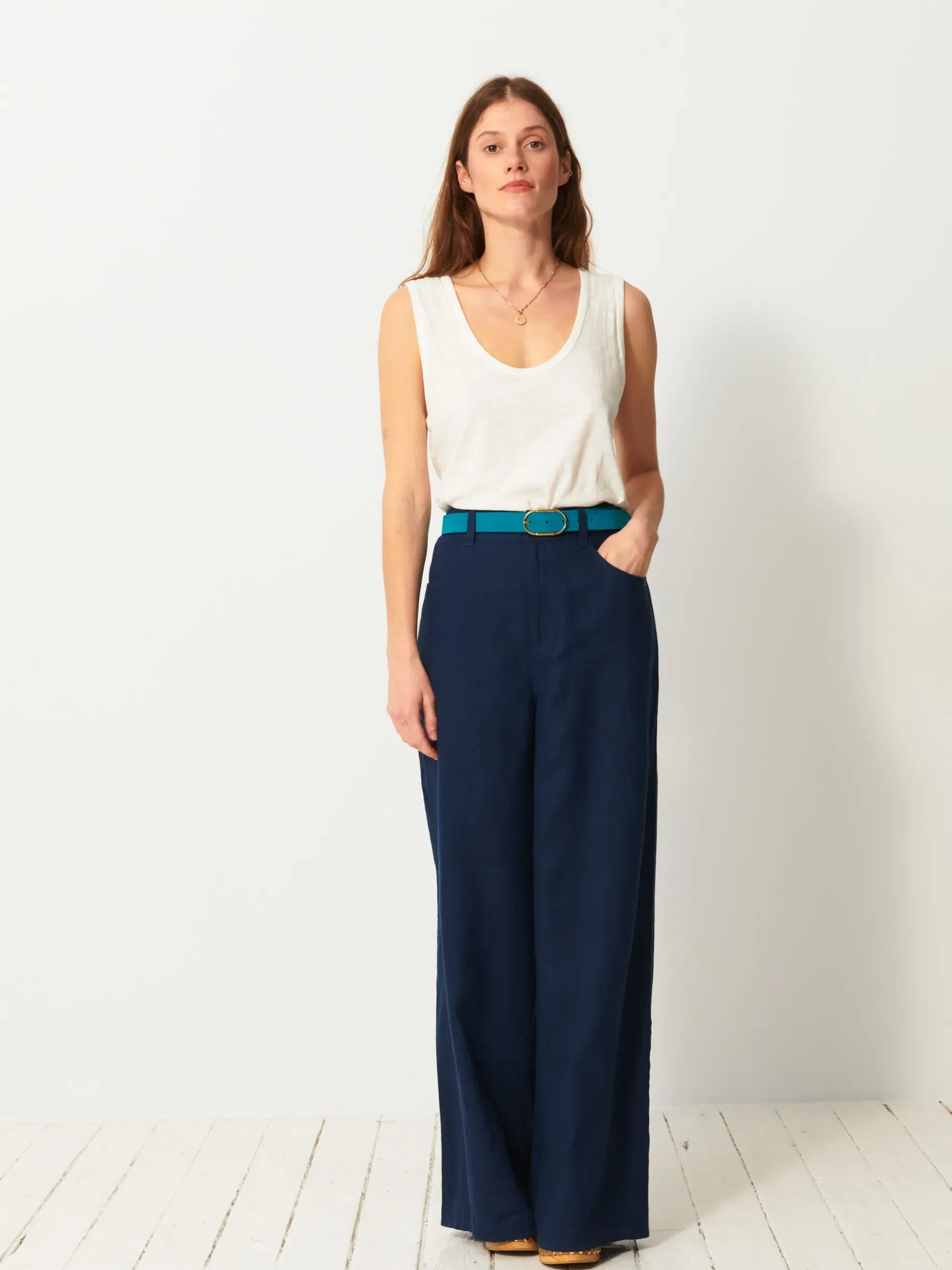 BENSIMON Pantalons<Pantalon nelsy MARINE