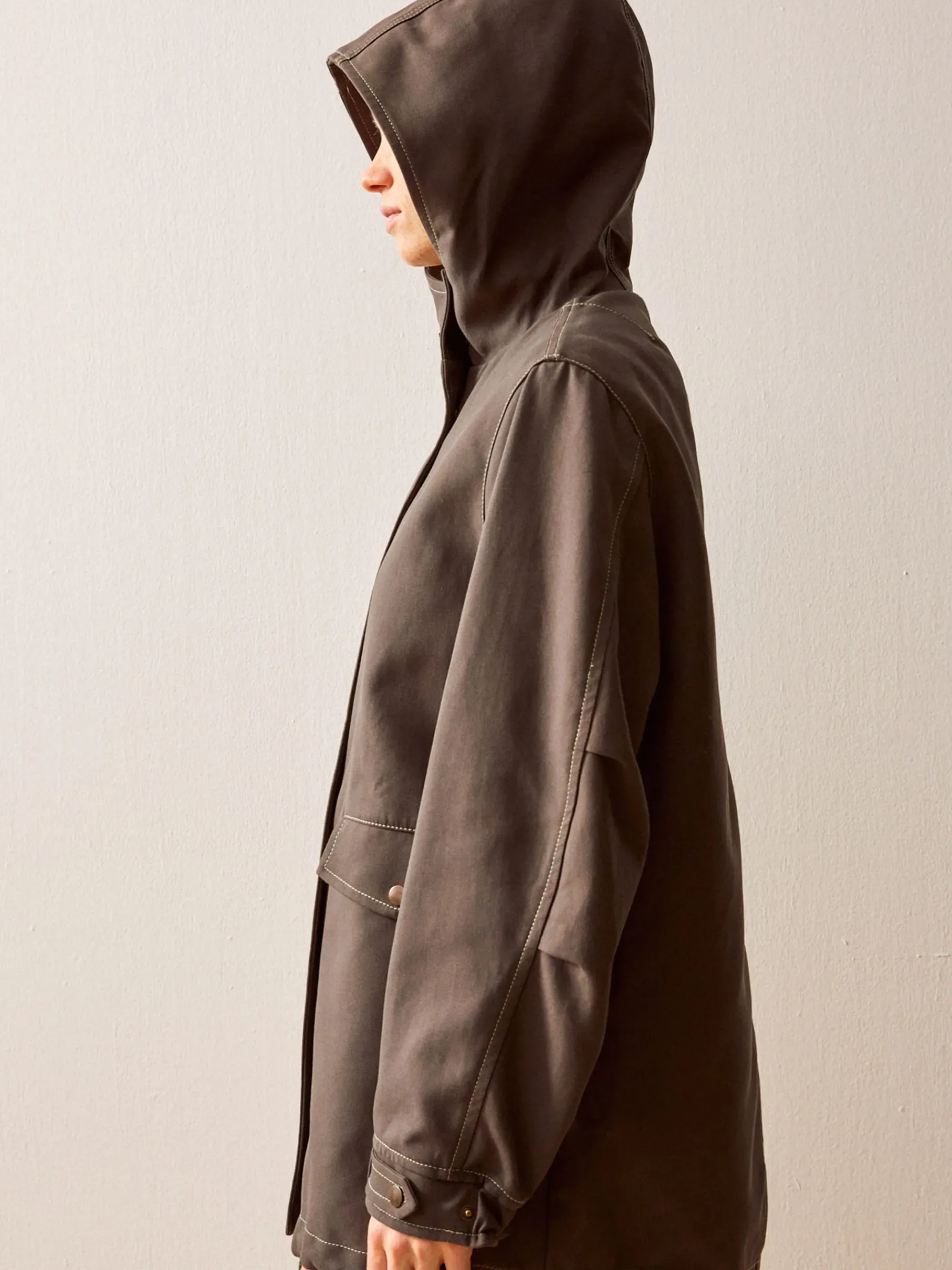 BENSIMON Manteaux & Vestes<Parka jerona KAKI-ARGILE