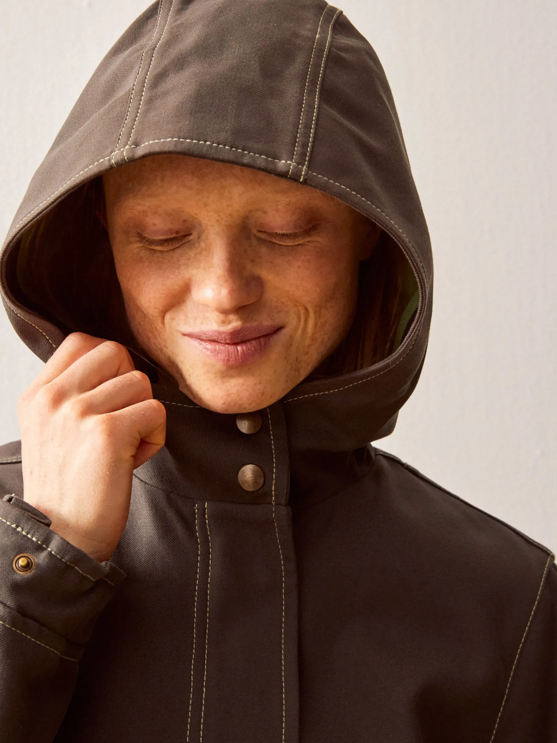 BENSIMON Manteaux & Vestes<Parka jerona KAKI-ARGILE