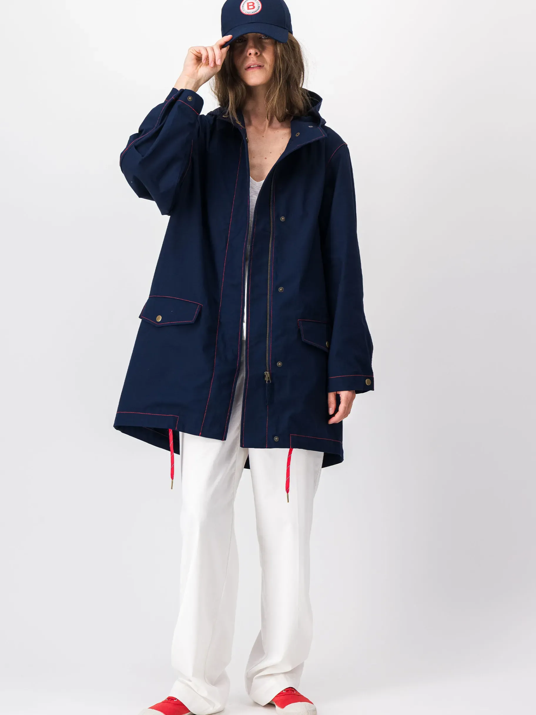BENSIMON Manteaux & Vestes<Parka jerona MARINE