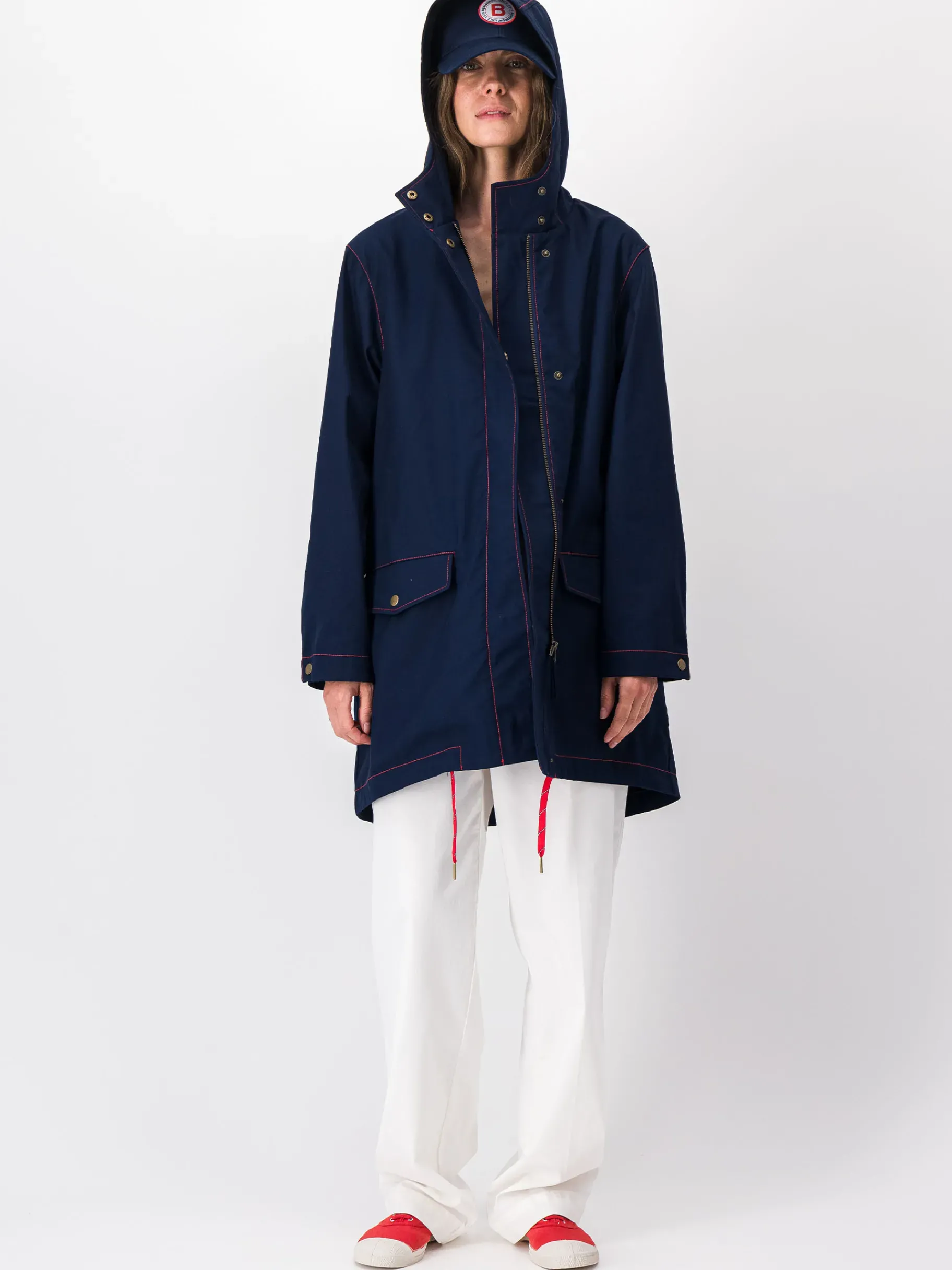 BENSIMON Manteaux & Vestes<Parka jerona MARINE