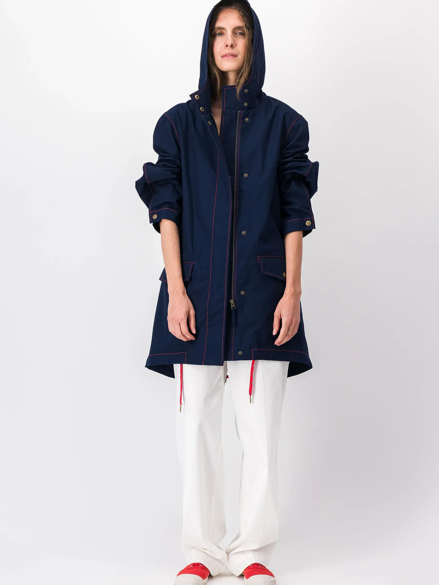 BENSIMON Manteaux & Vestes<Parka jerona MARINE