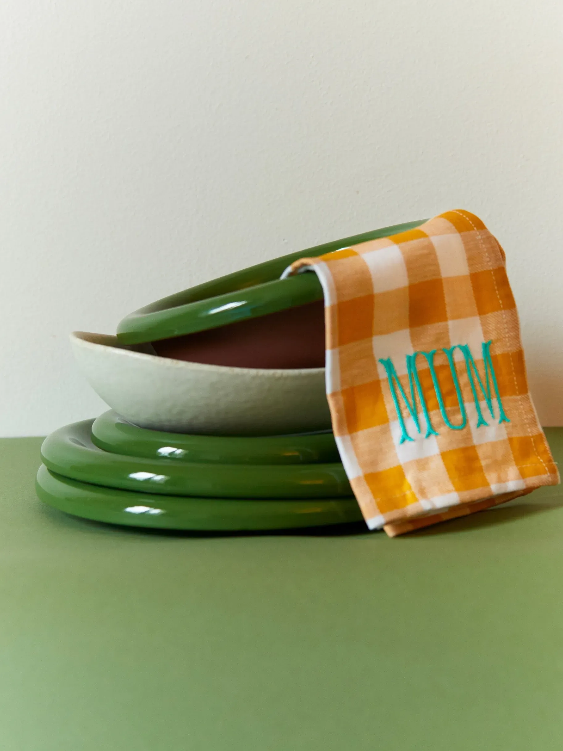 BENSIMON Plats & Saladiers<Petit saladier barro - hay VERT
