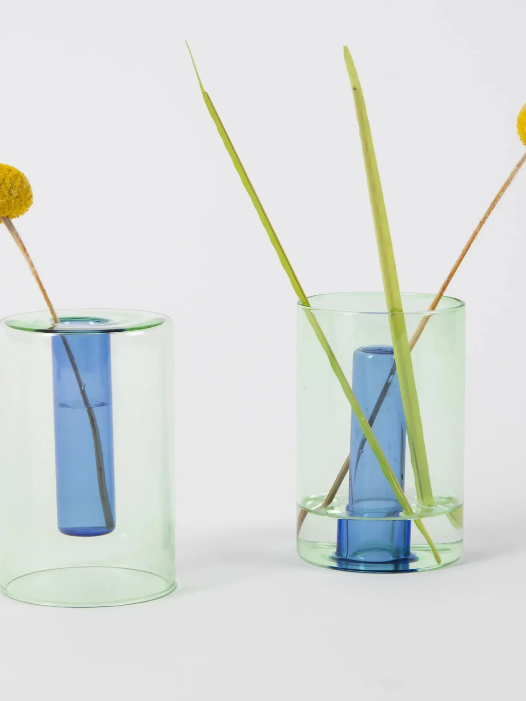 BENSIMON Vases<Petit vase reversible /bleu - block ... VERT