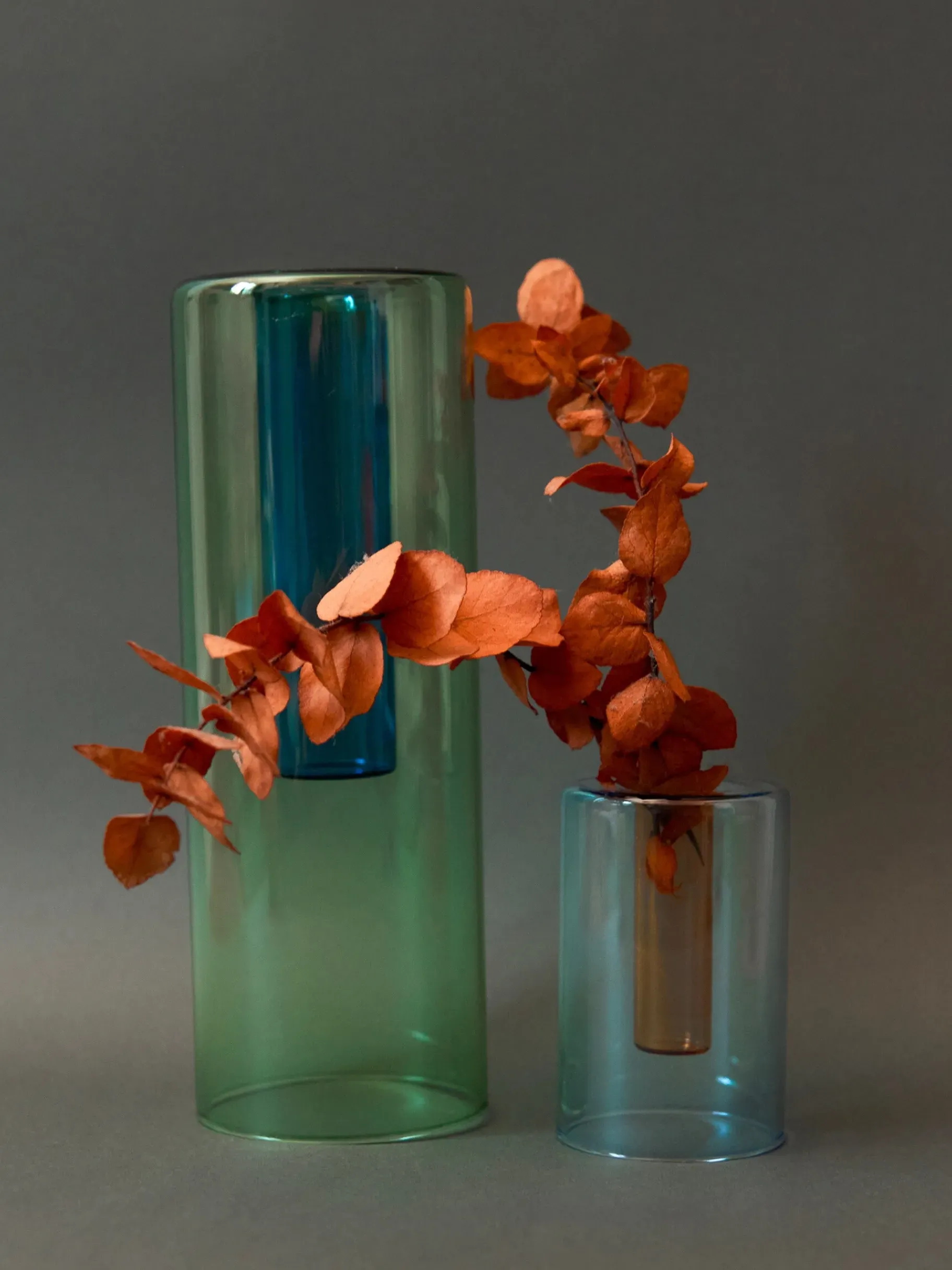 BENSIMON Vases<Petit vase reversible /bleu - block ... VERT