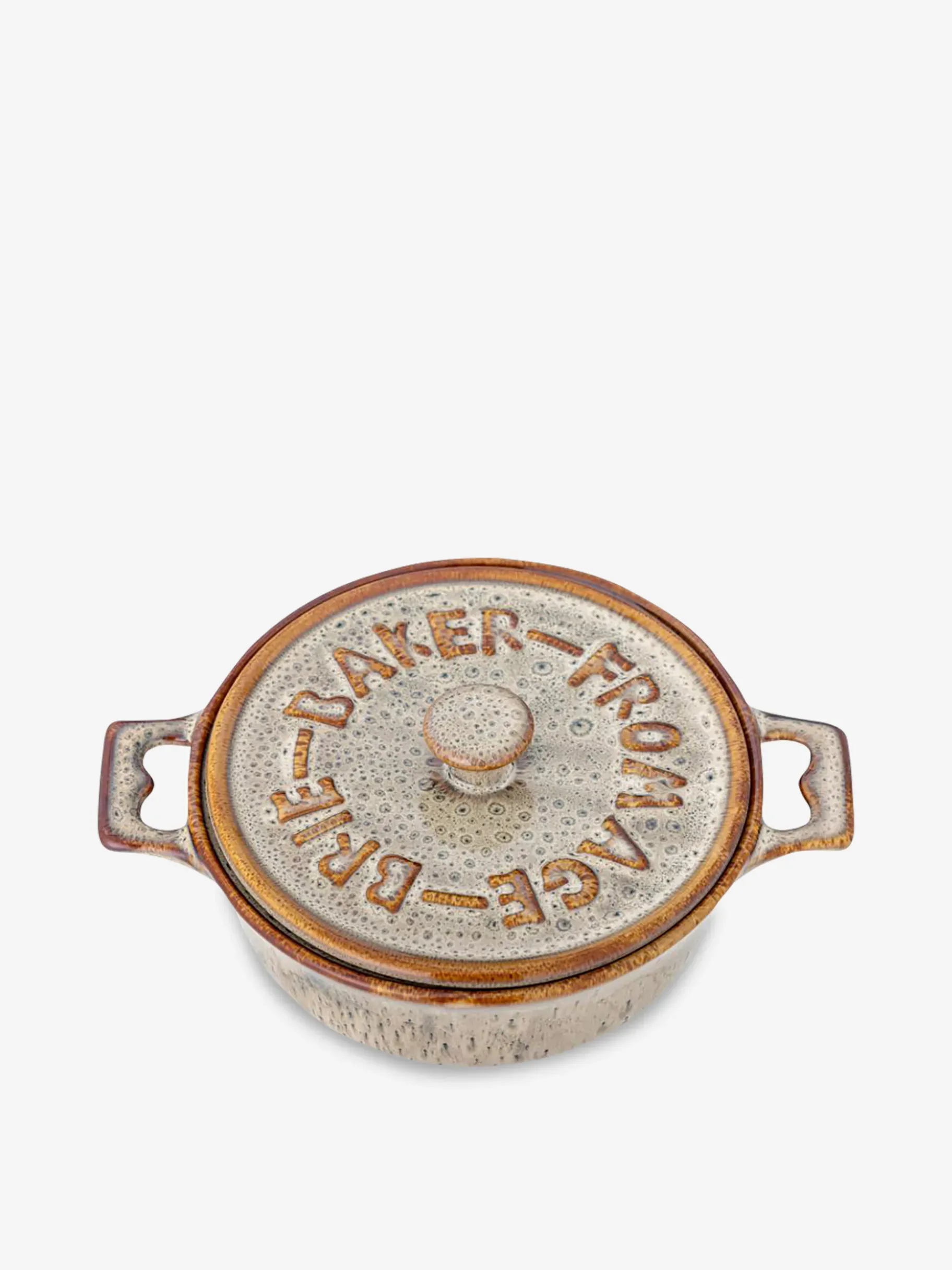 BENSIMON Plats & Saladiers<Plat au four avec couvercle aram gres gris - bloomingville BEIGE