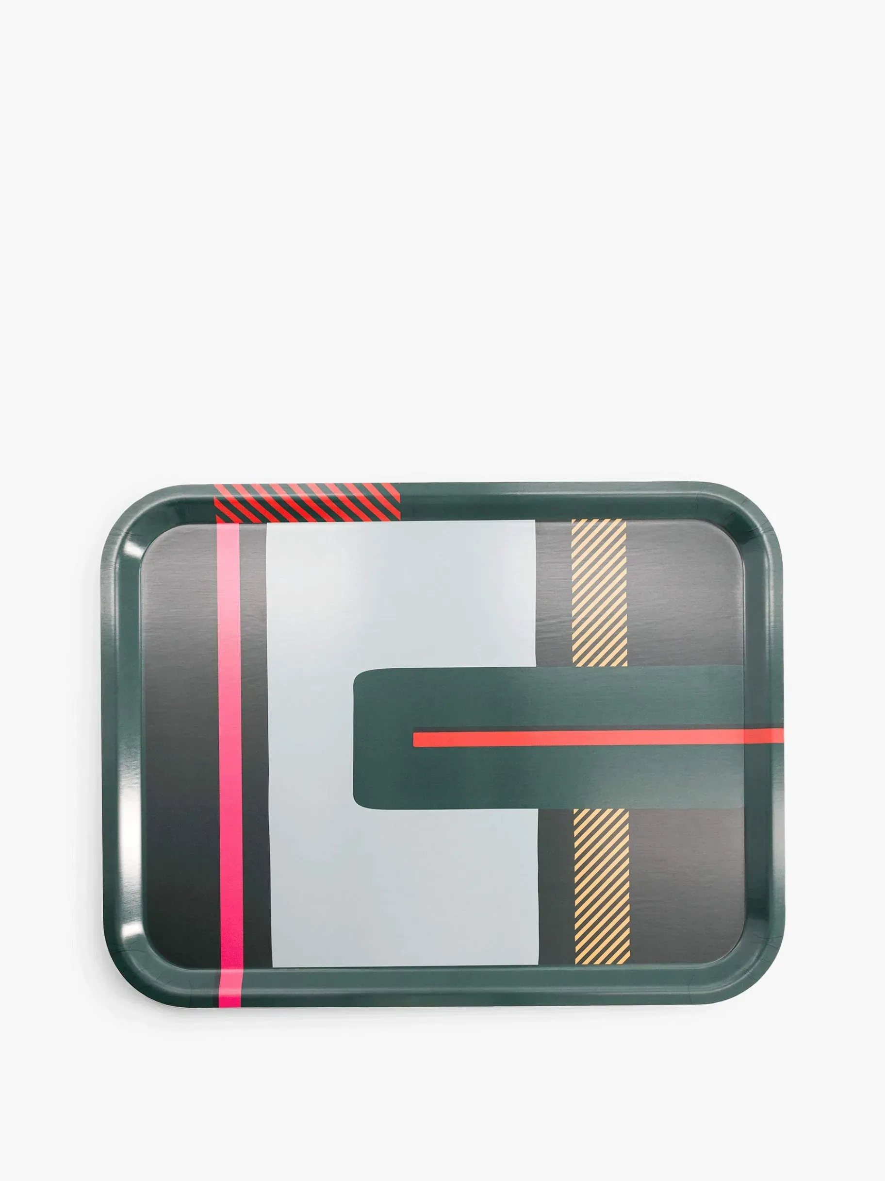 BENSIMON Accessoires De Table<Plateau stripes l 43x33 VERT