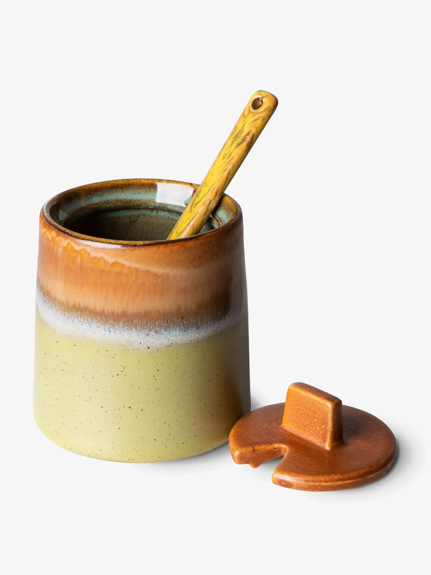 BENSIMON Accessoires De Table<Pot a lait et sucrier 70s ceramique - hk living ORANGE/INDIGO