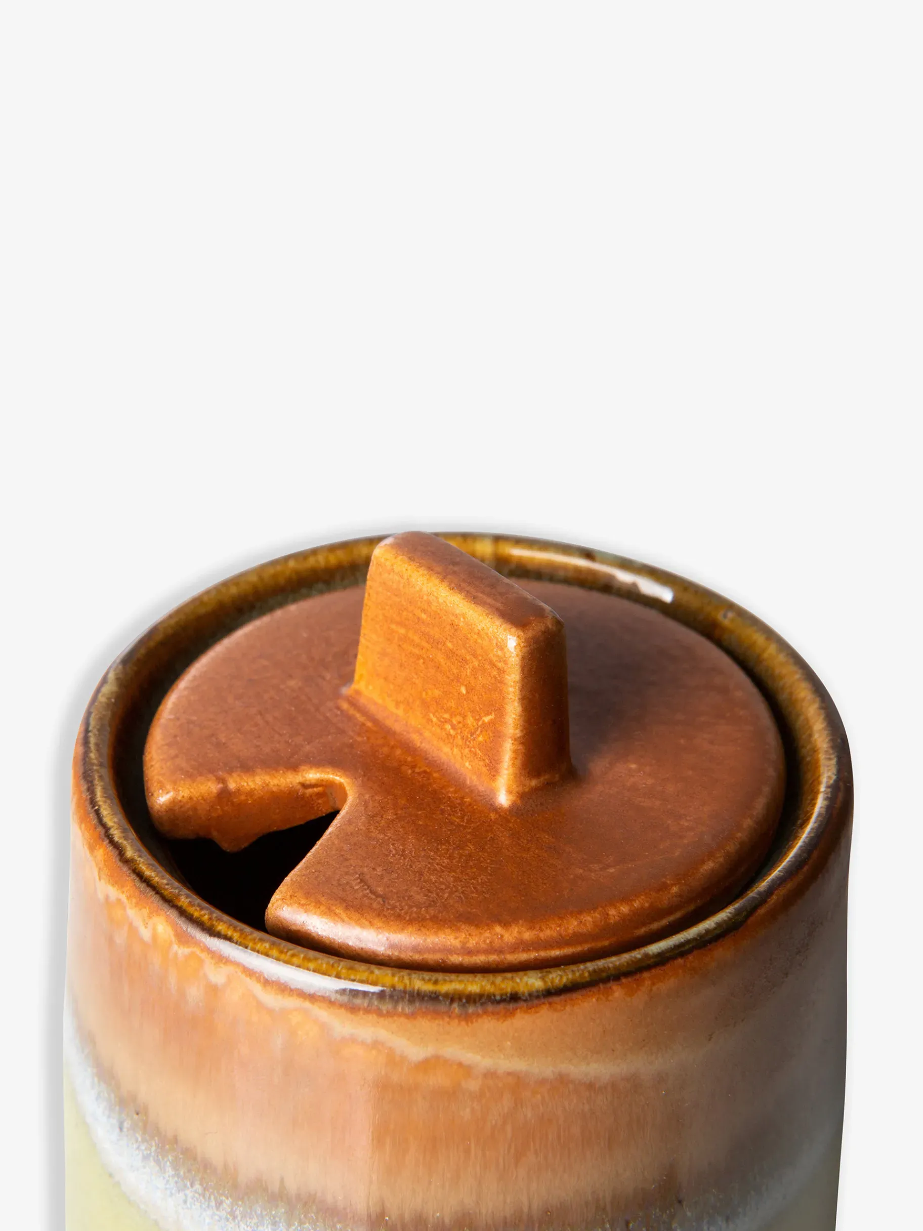 BENSIMON Accessoires De Table<Pot a lait et sucrier 70s ceramique - hk living ORANGE/INDIGO