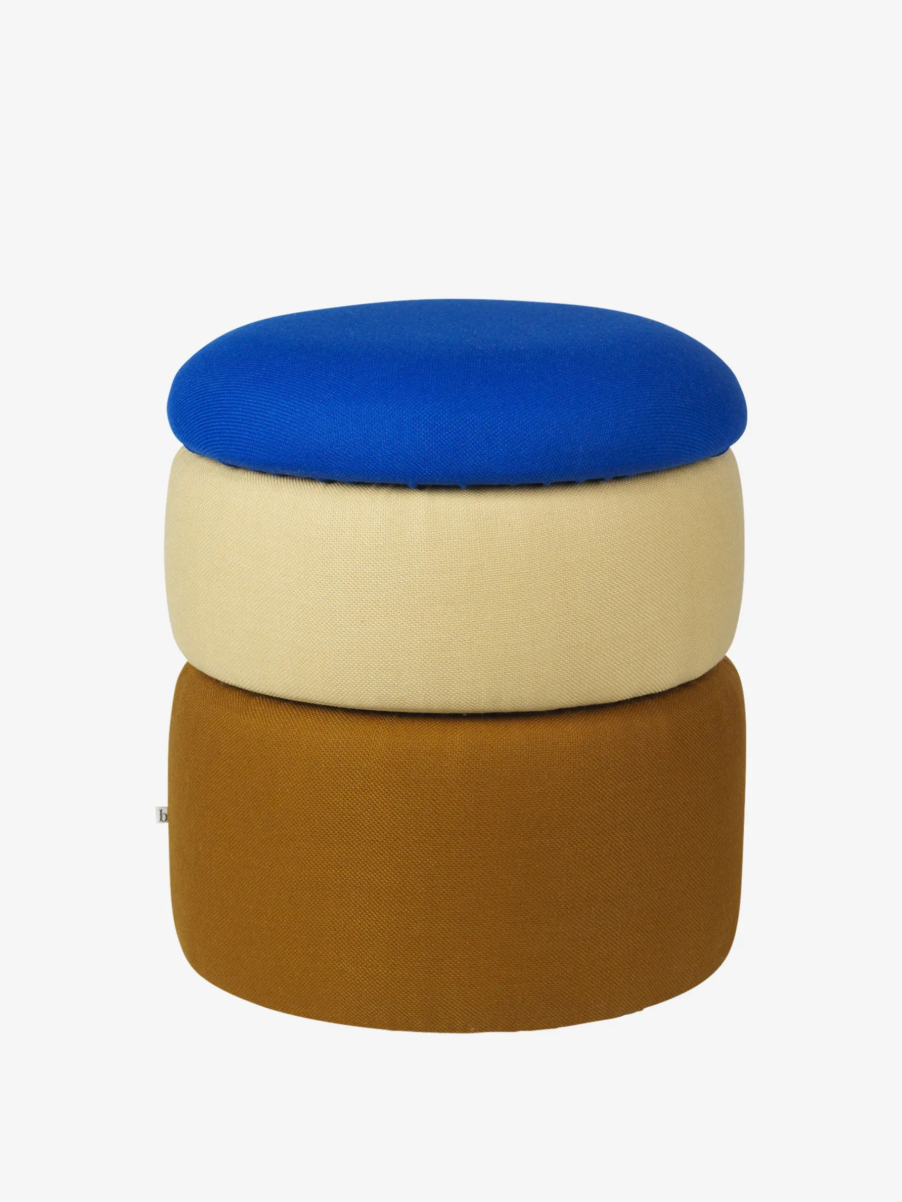 BENSIMON Chaises, Bancs & Tabourets|Fauteuils & Canapés<Pouf pond beige caramel - broste copenhagen BLEU