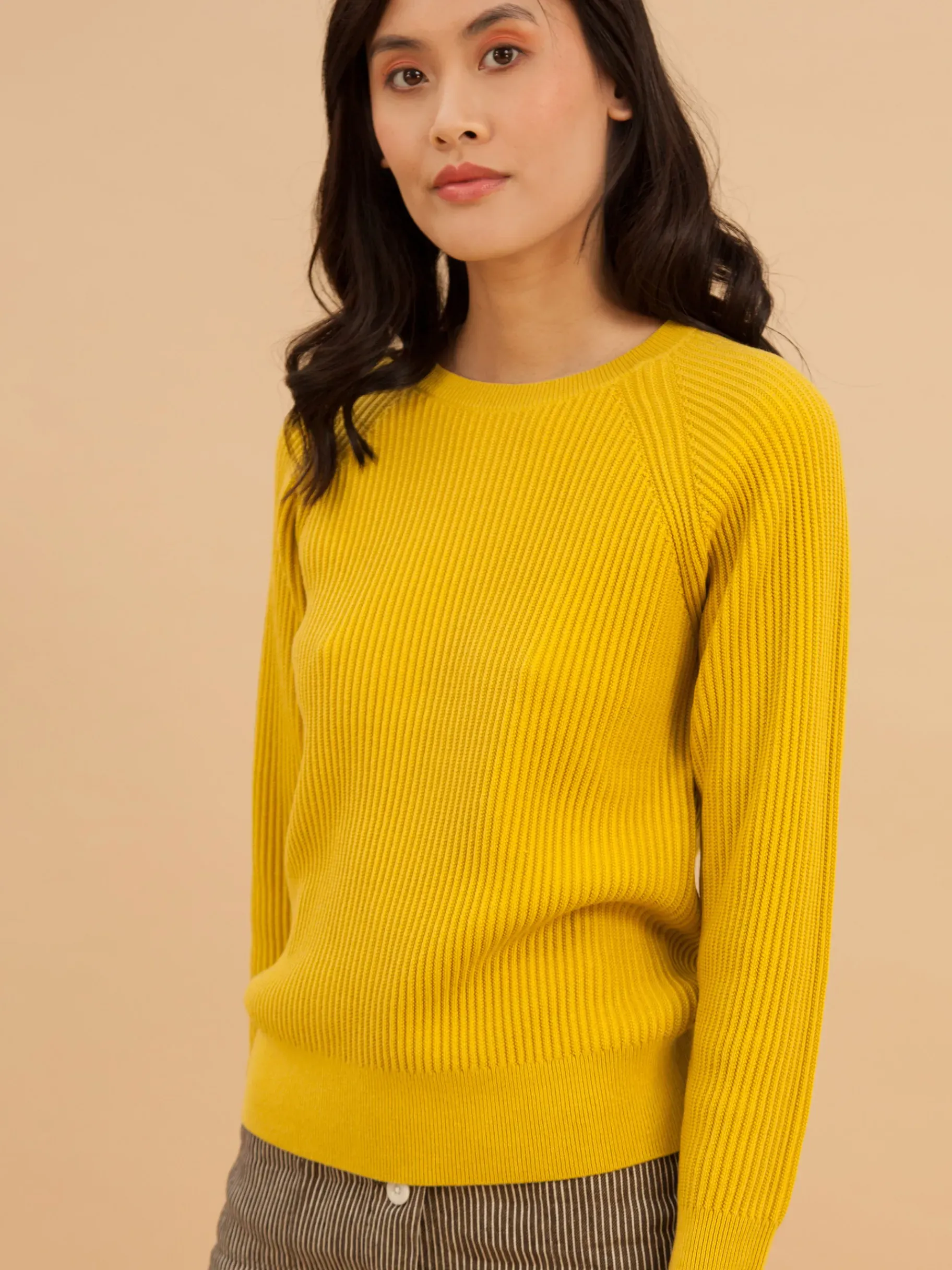 BENSIMON Pulls, Sweats & Gilets<Pull bamet JAUNE