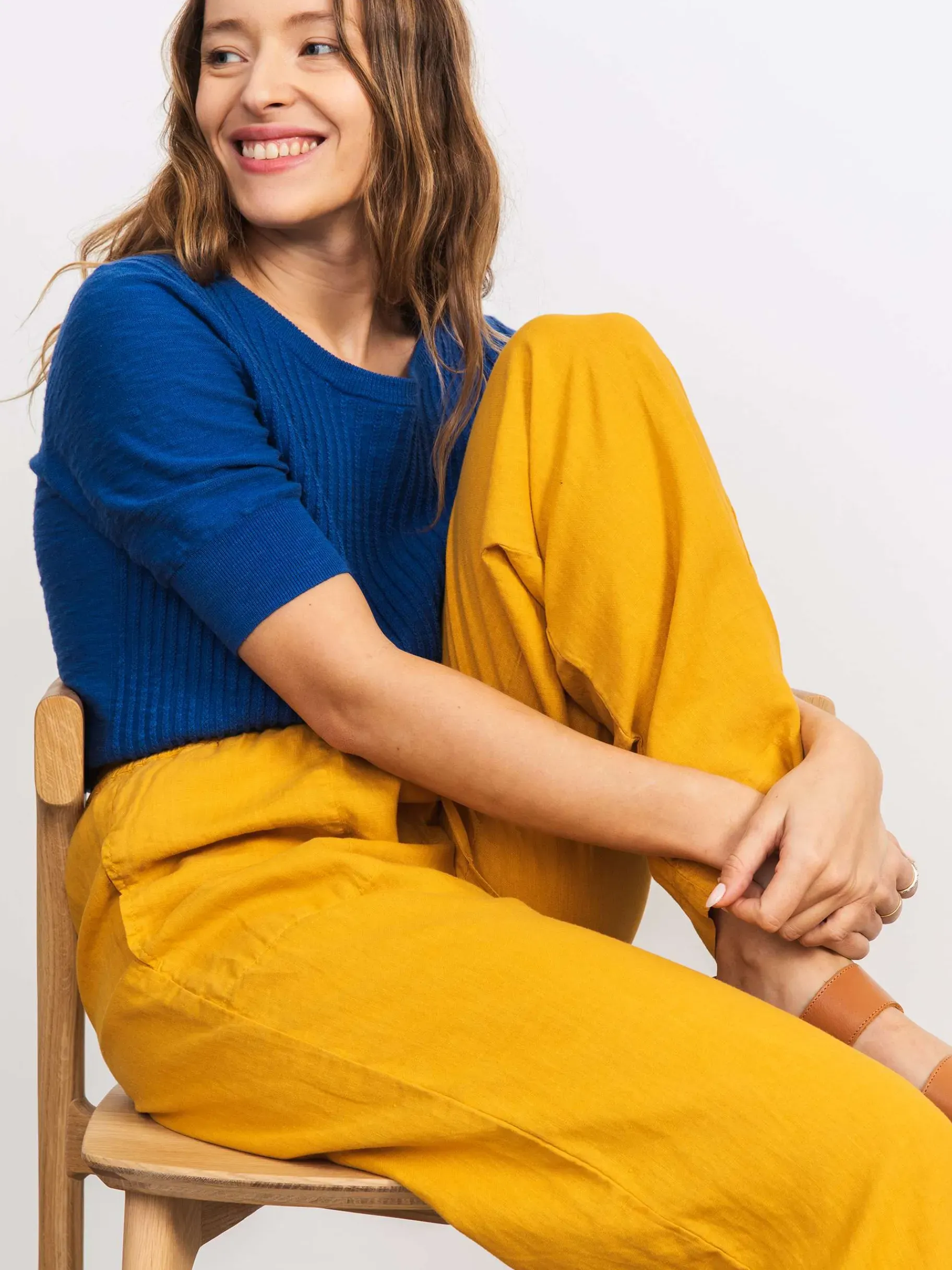 BENSIMON Pulls, Sweats & Gilets<Pull flor INDIGO