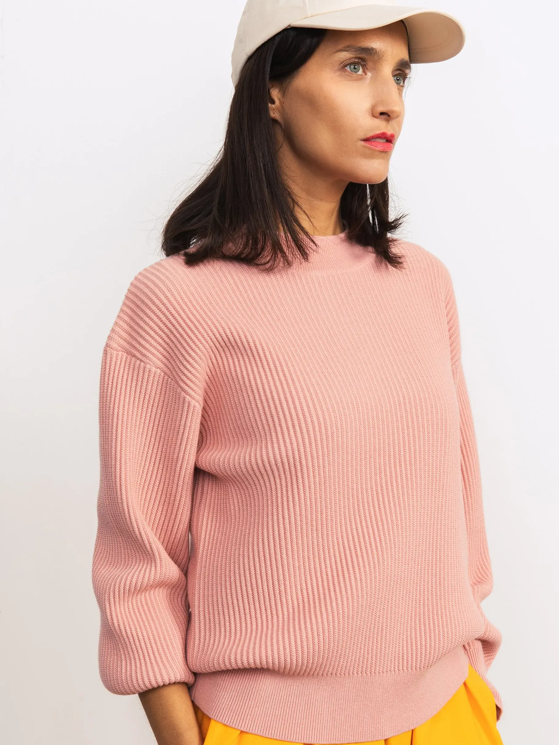 BENSIMON Pulls, Sweats & Gilets<Pull germain ROSE LEGER