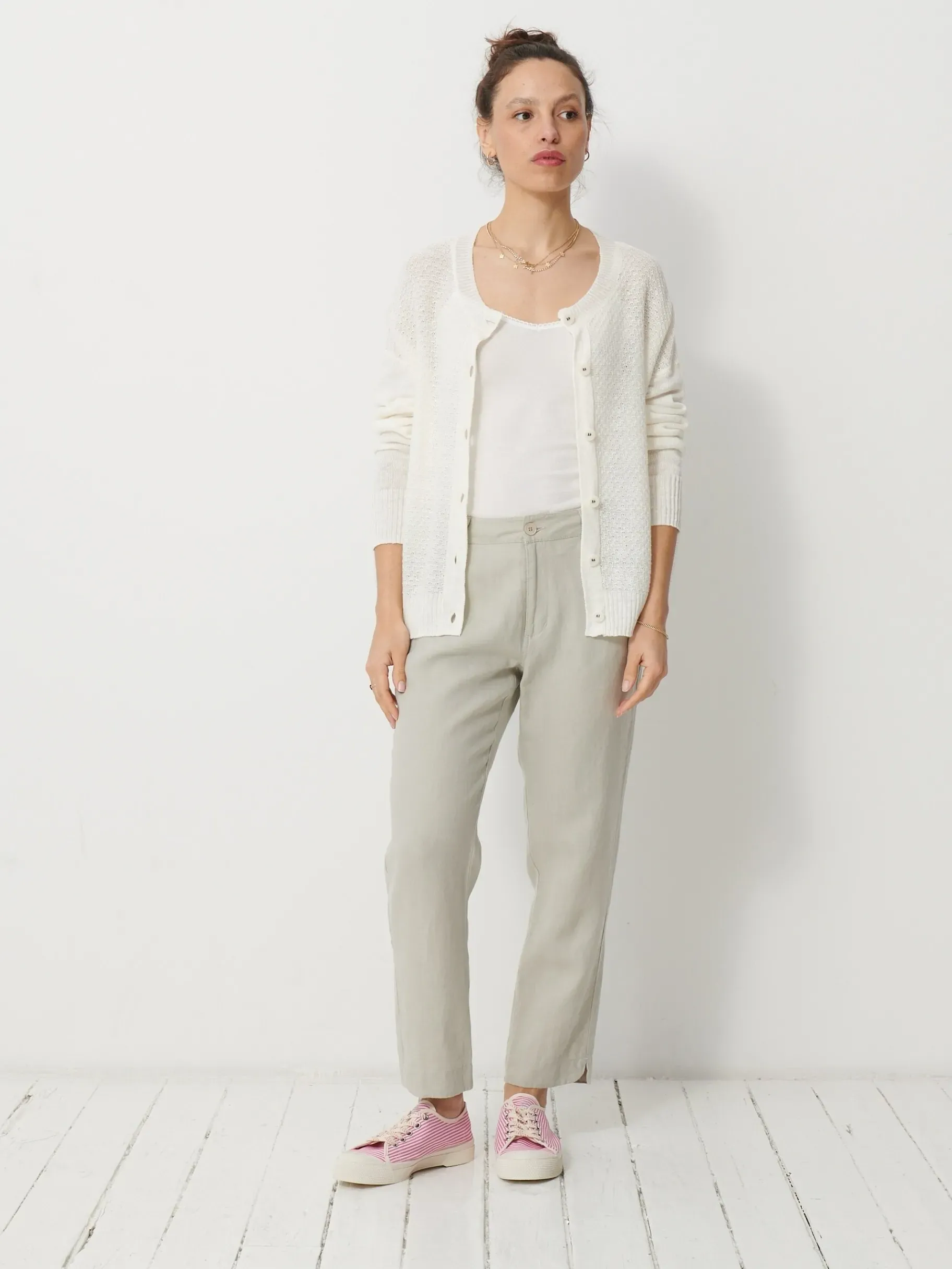 BENSIMON Pulls, Sweats & Gilets<Pull jill IVOIRE