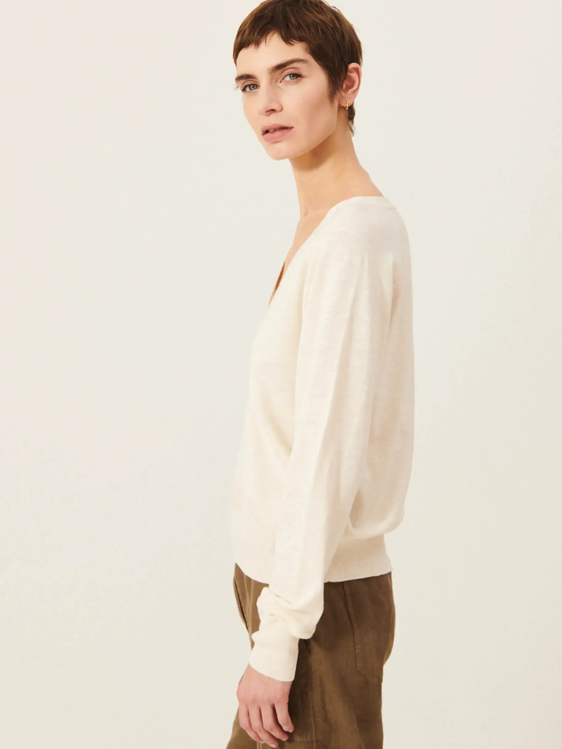 BENSIMON Pulls, Sweats & Gilets<Pull julia CREME